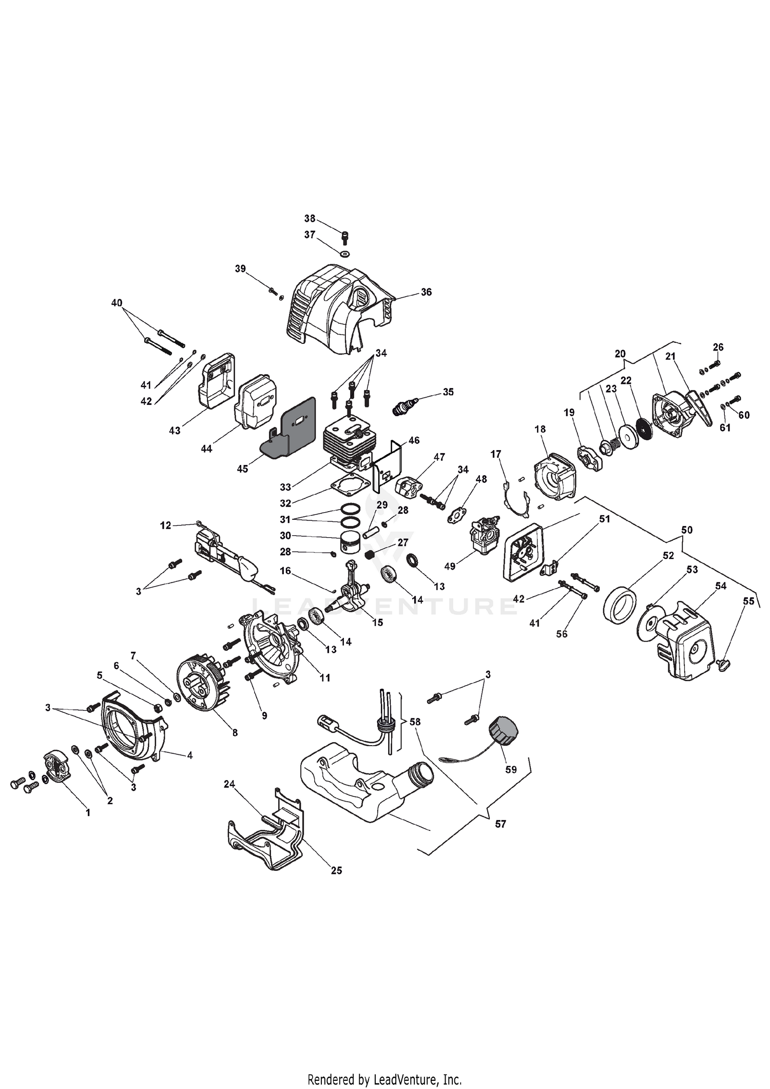 Handle-transmission