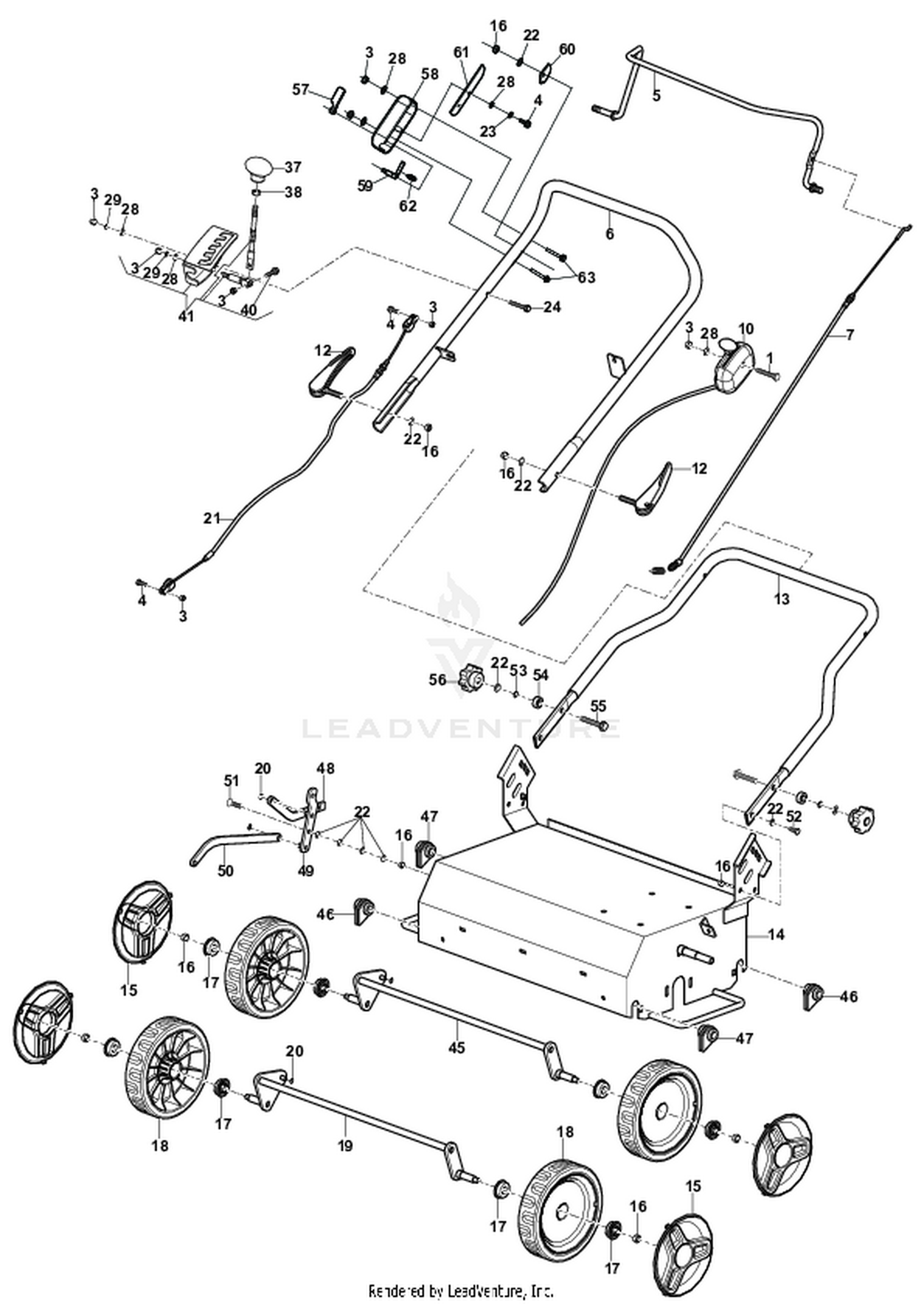 Handle,Wheel