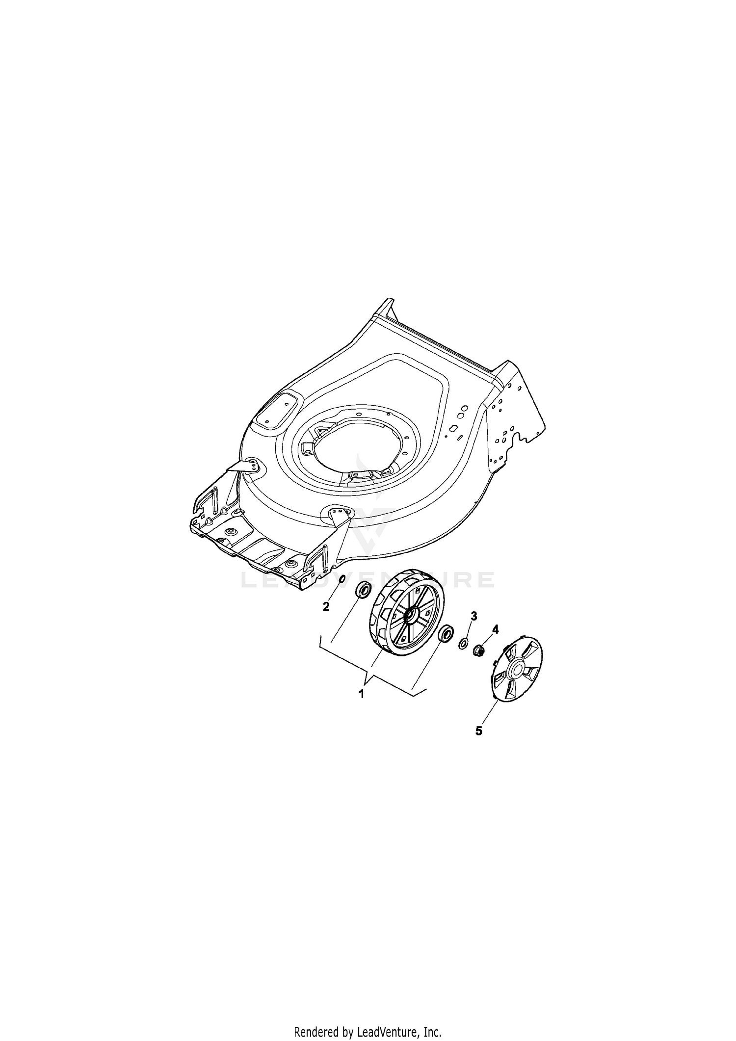 Wheel and Hub Cap