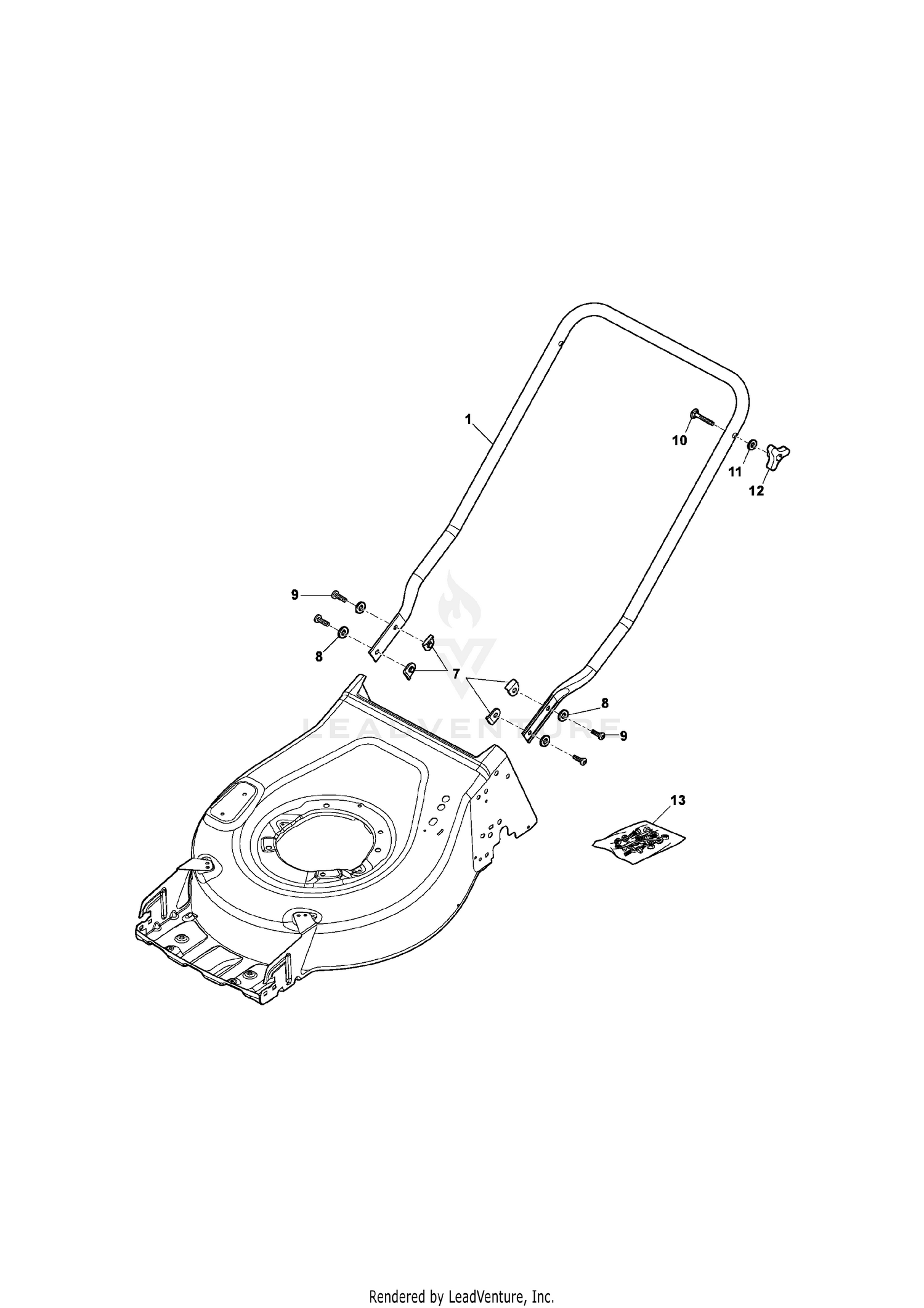 Handle, Lower Part