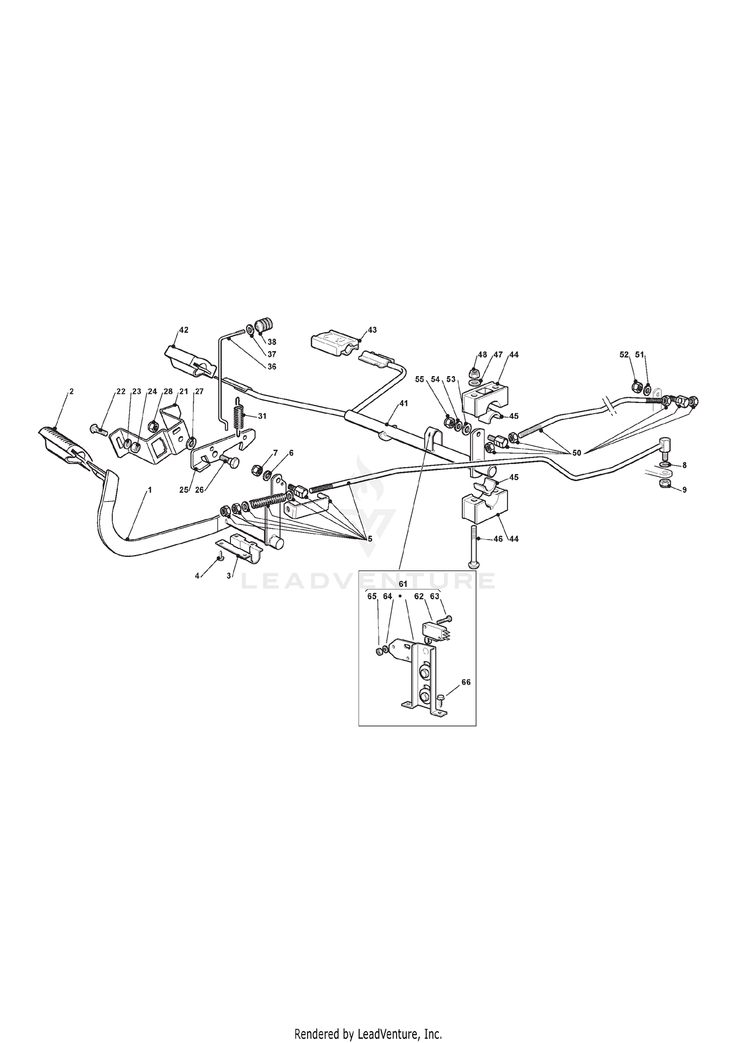 Brake And Gearbox Controls - Tuff Torq
