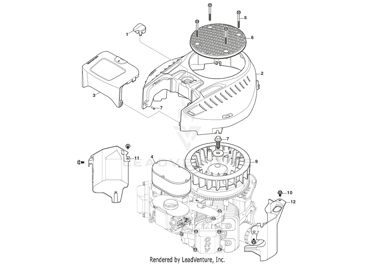 Fan Cover, Air Cleaner