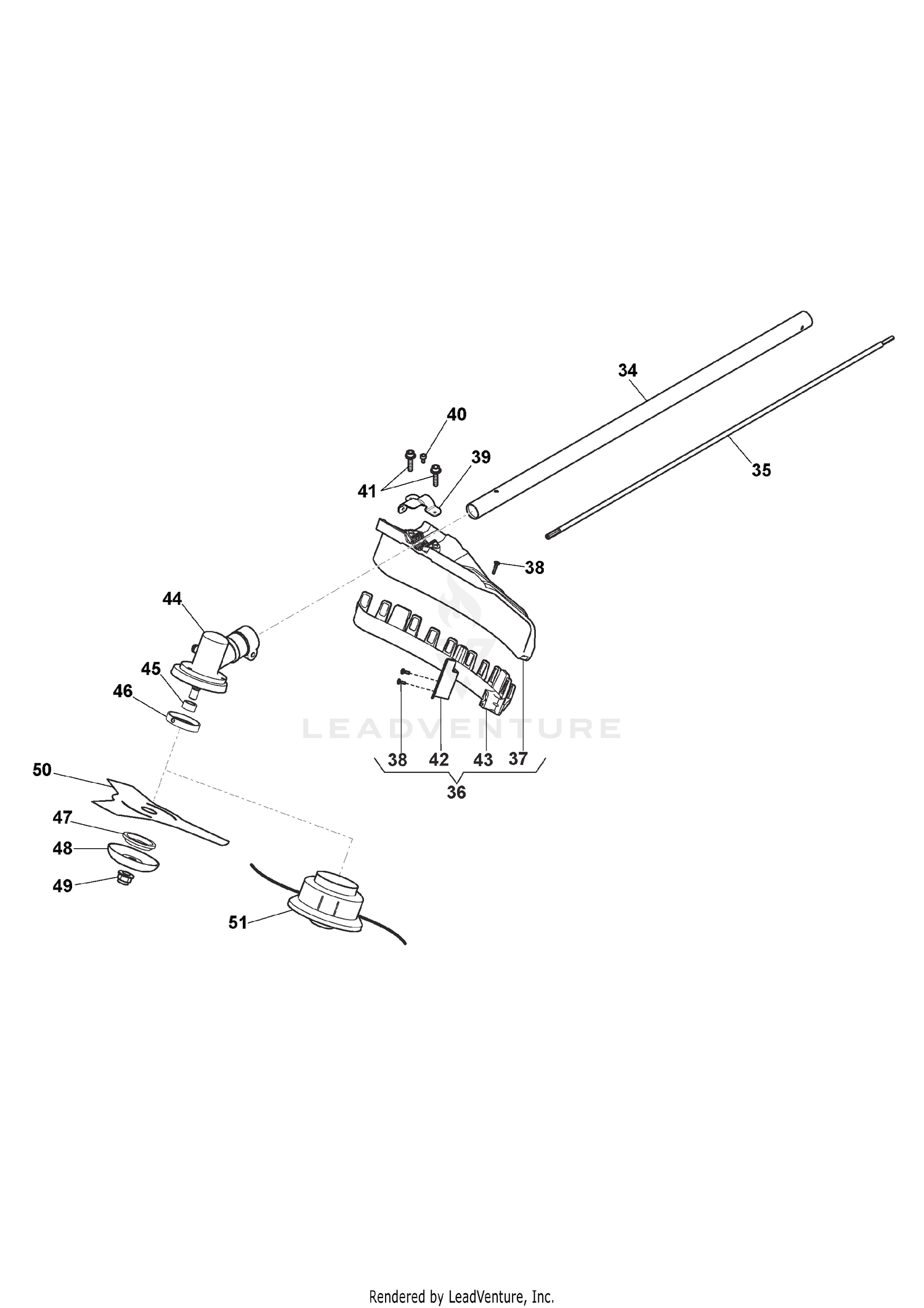 Brushcutter Part