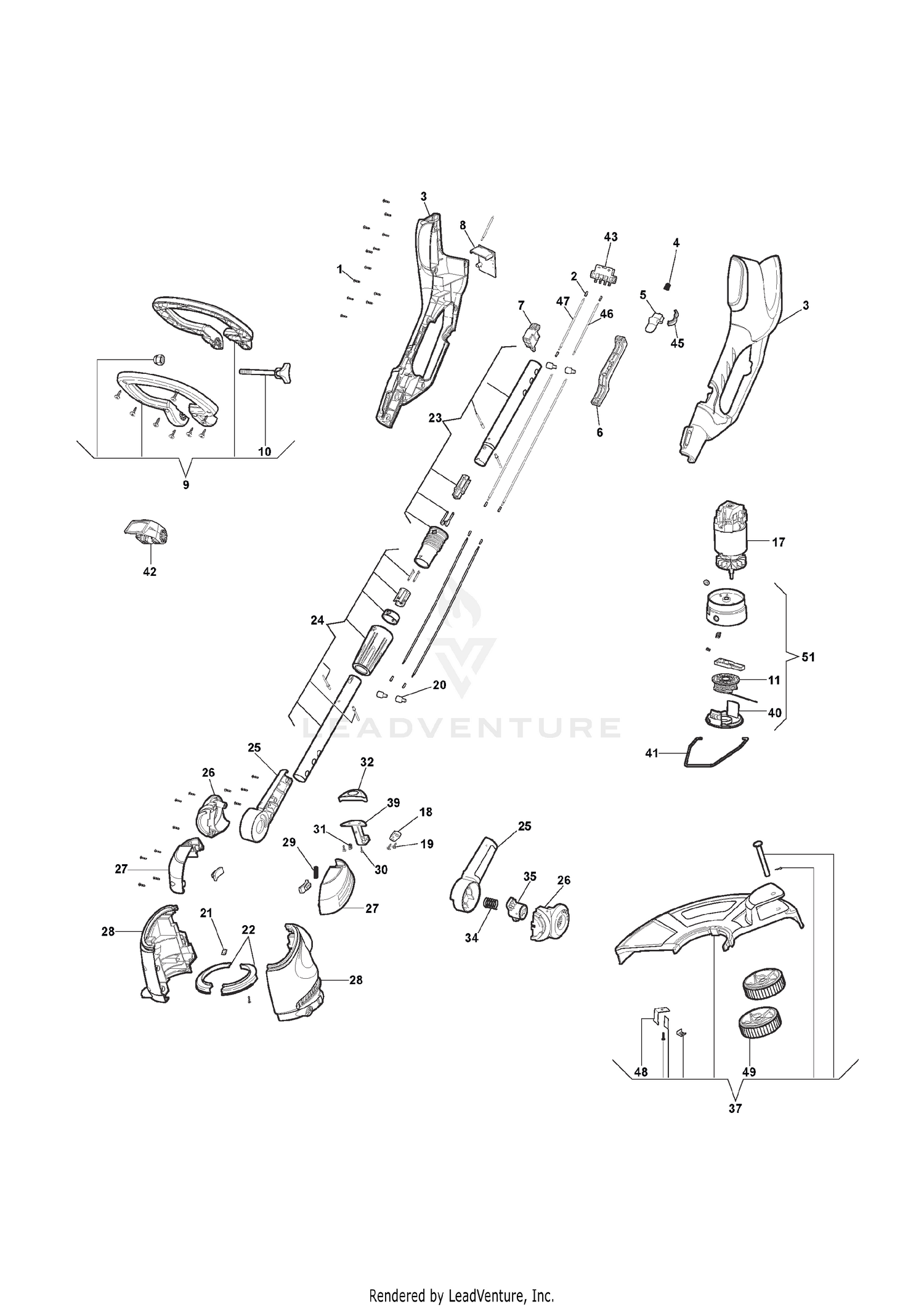Brushcutter Battery