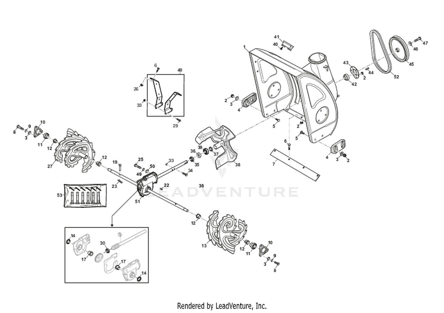 Auger Housing