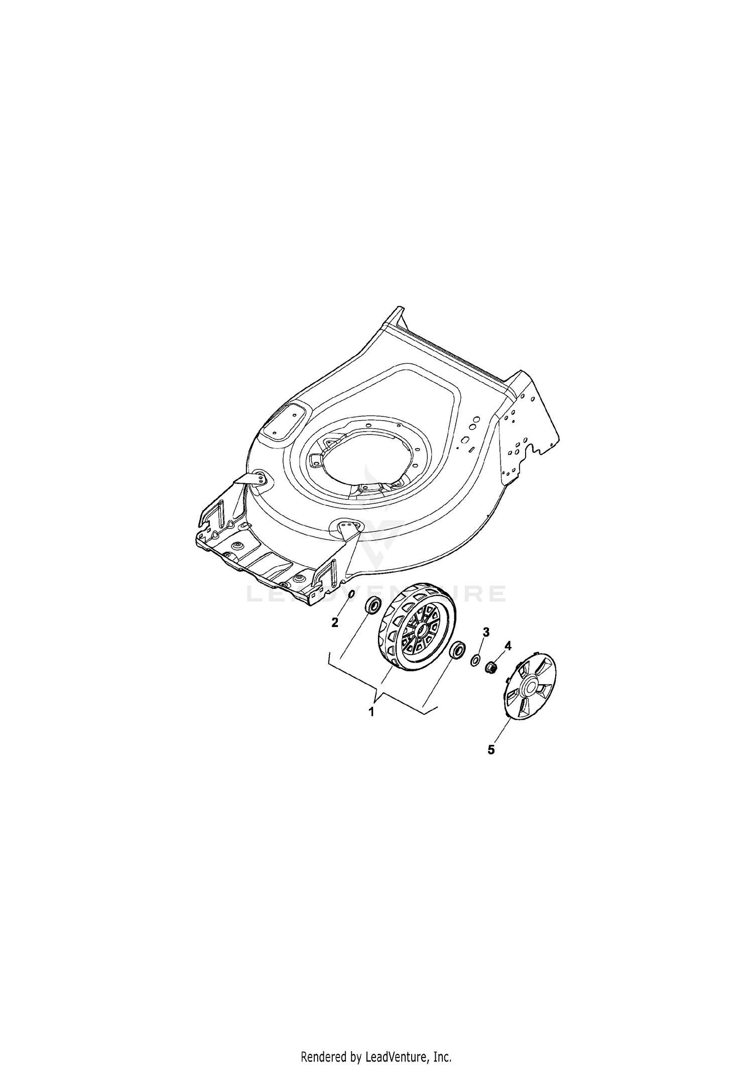 Wheel and Hub Cap