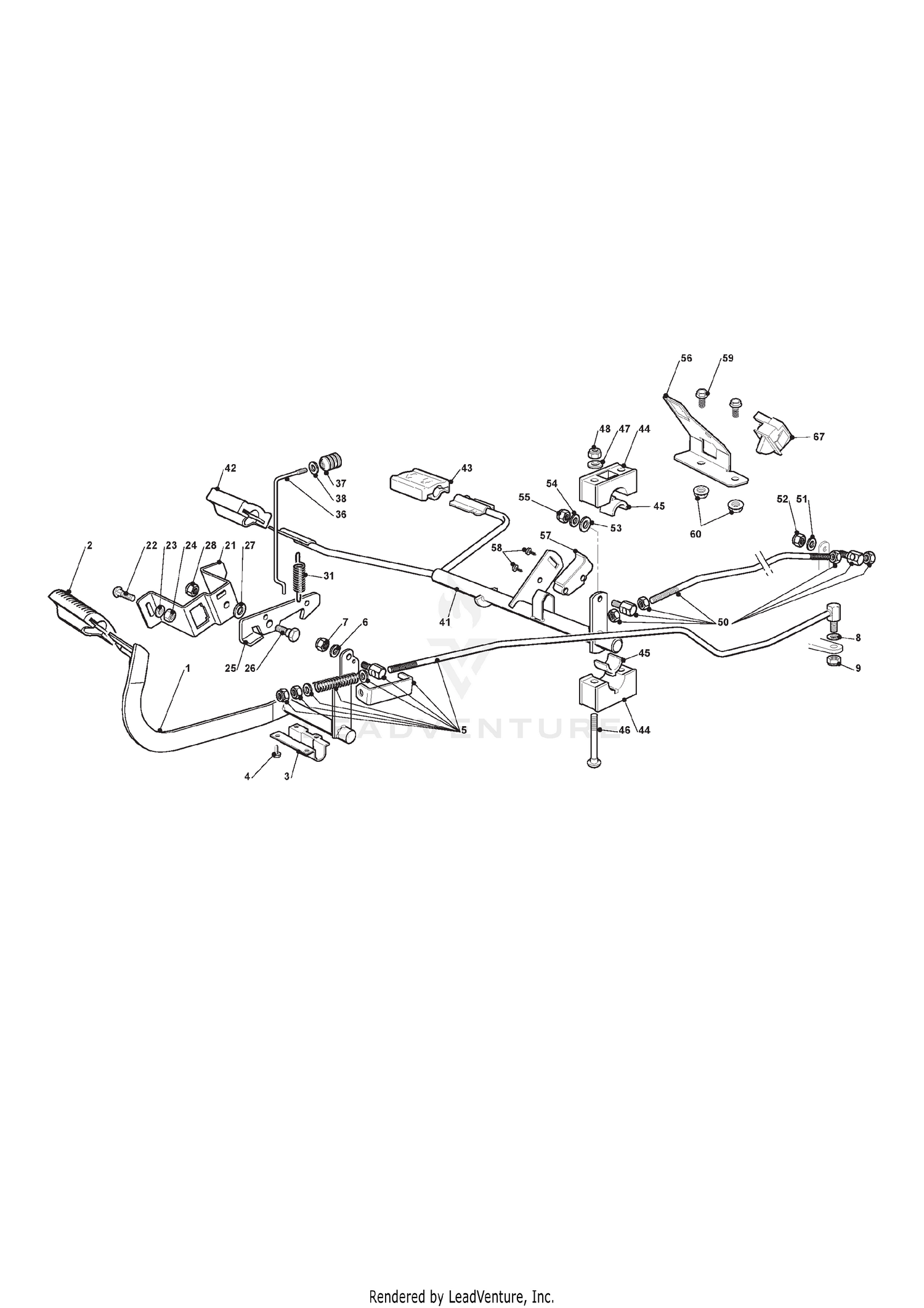 Brake And Gearbox Controls - Tuff Torq
