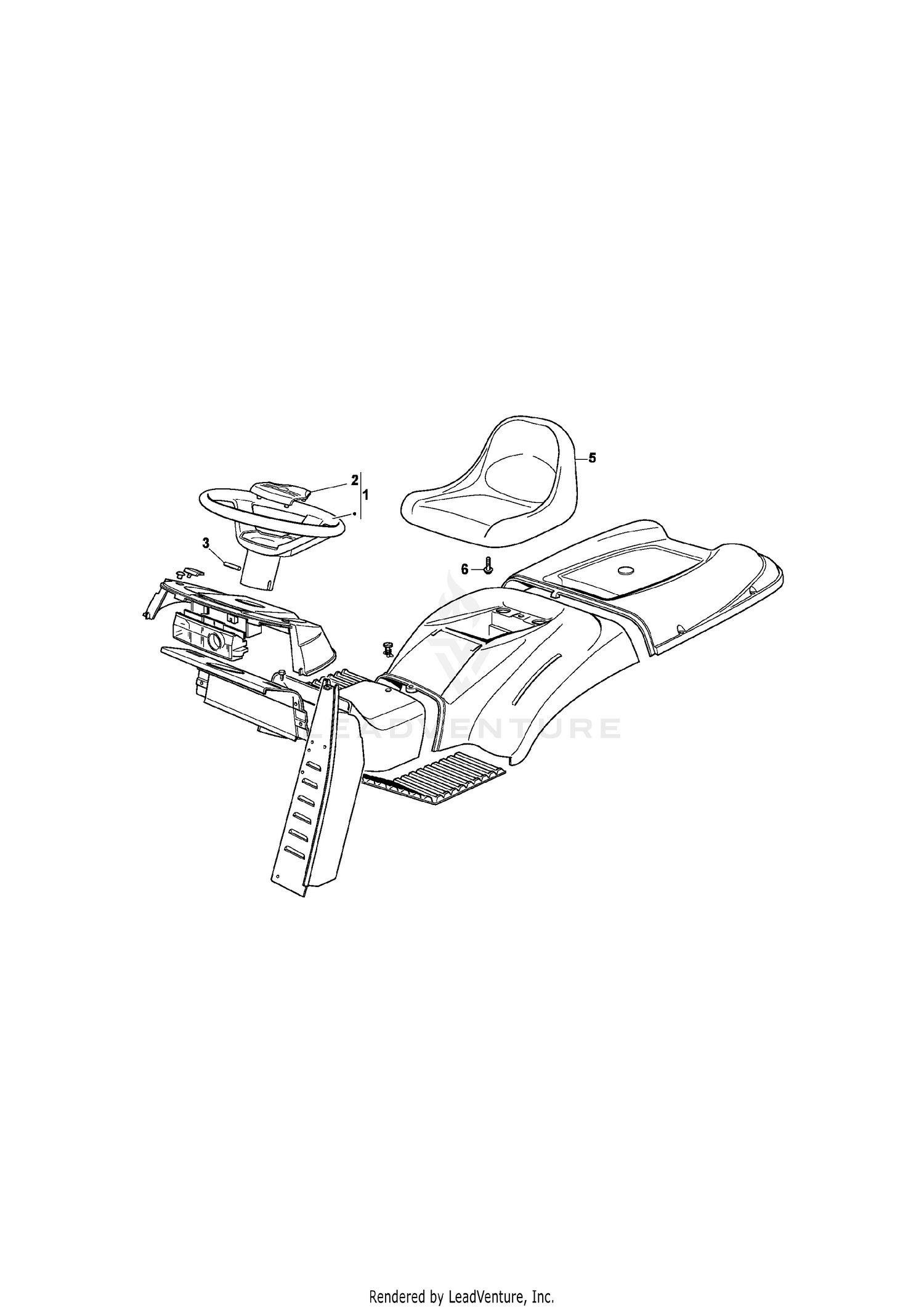 Seat & Steering Wheel