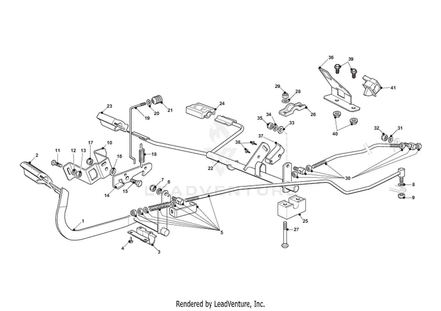 Brake And Gearbox Controls - Tuff Torq