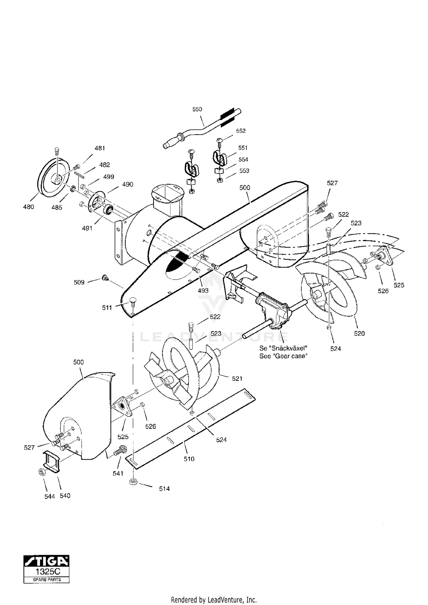 Auger Housing