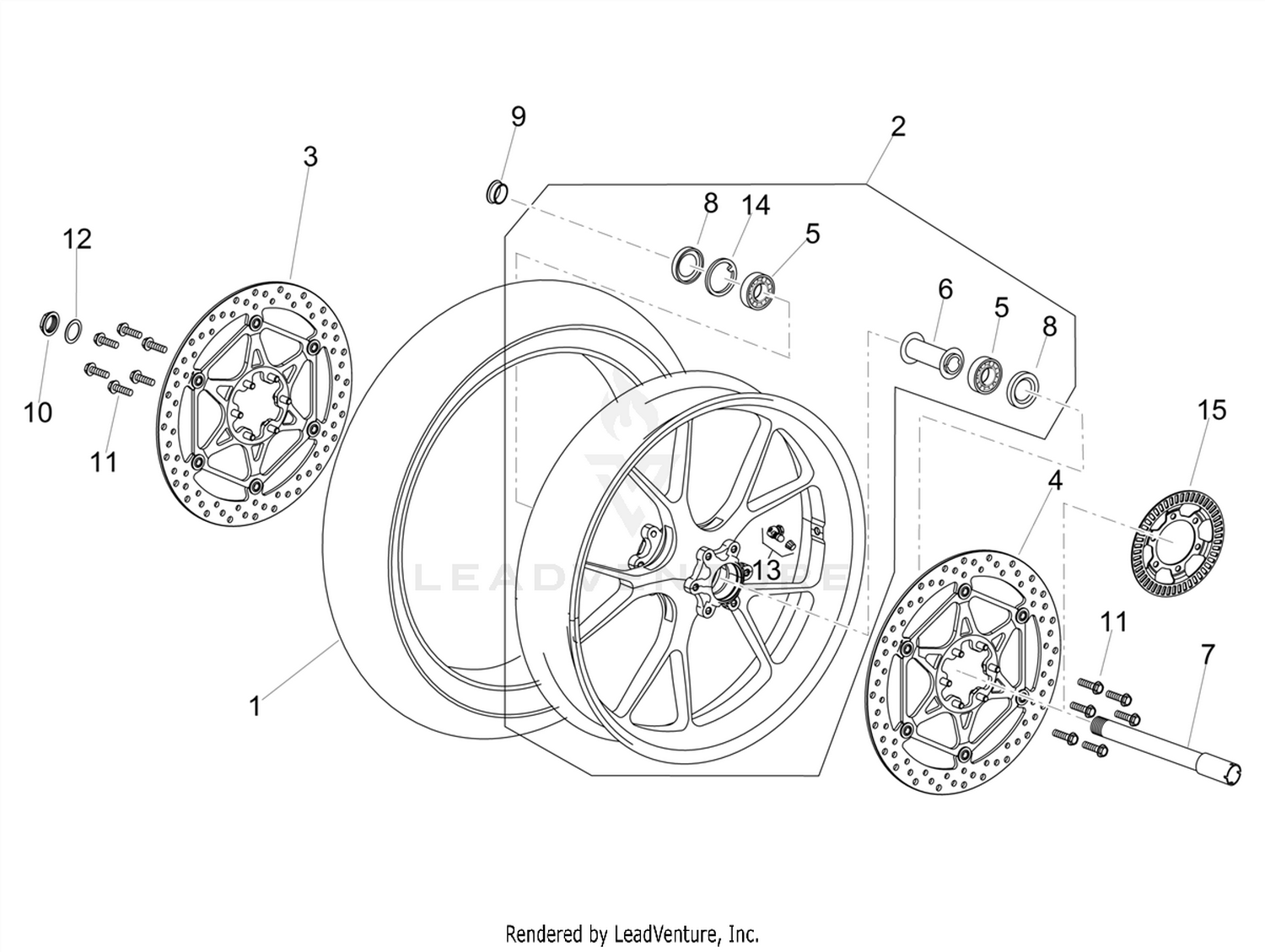 Front wheel