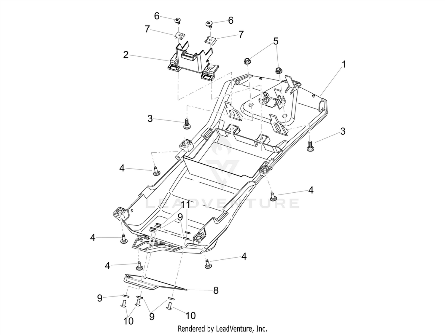 Saddle compartment