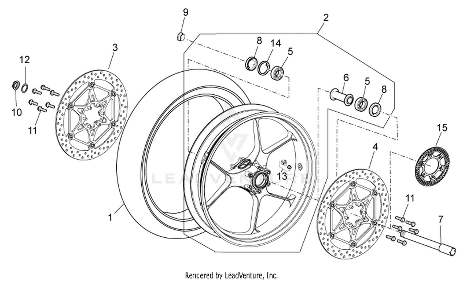 Front wheel