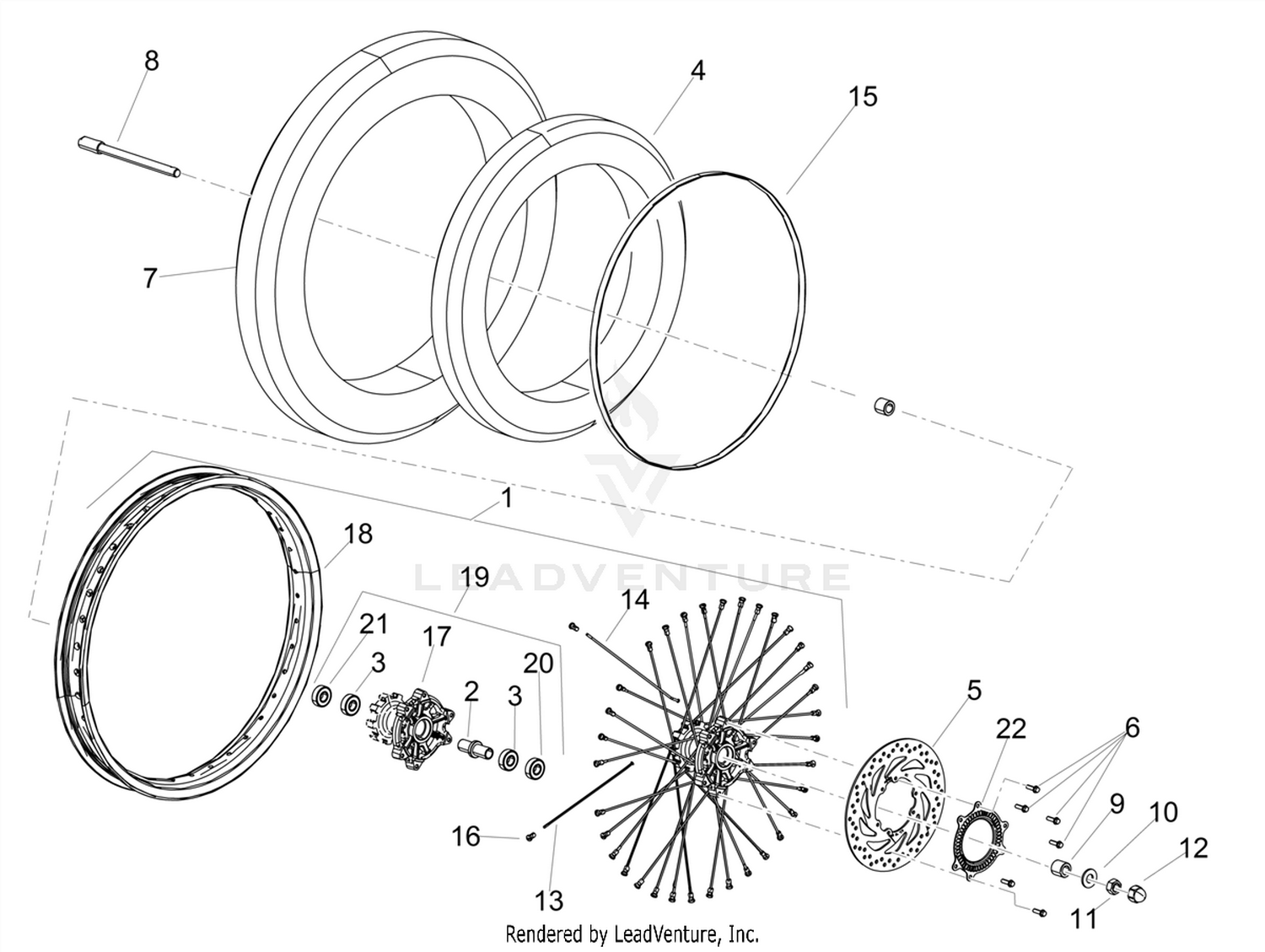 Front wheel