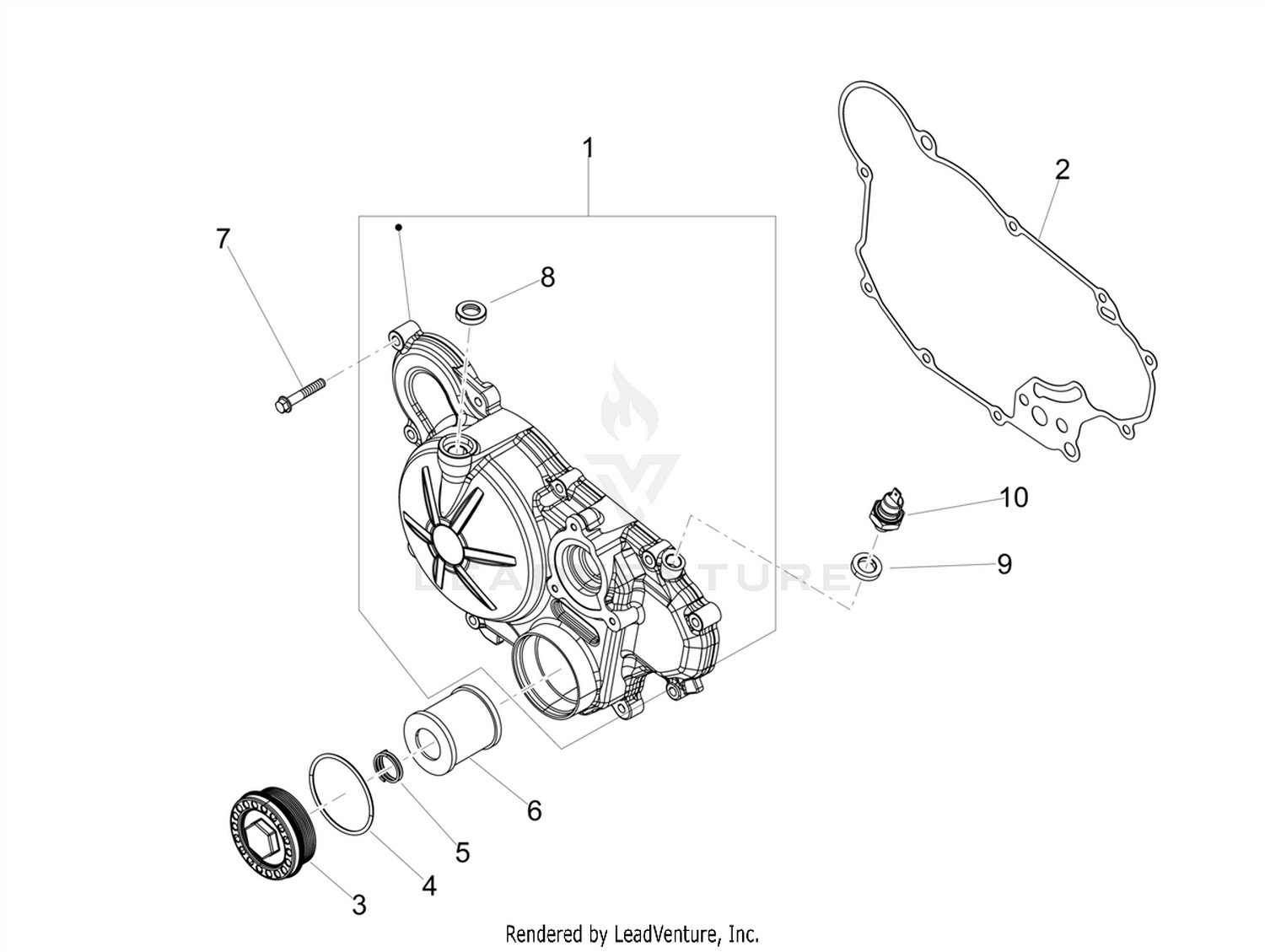 Clutch cover