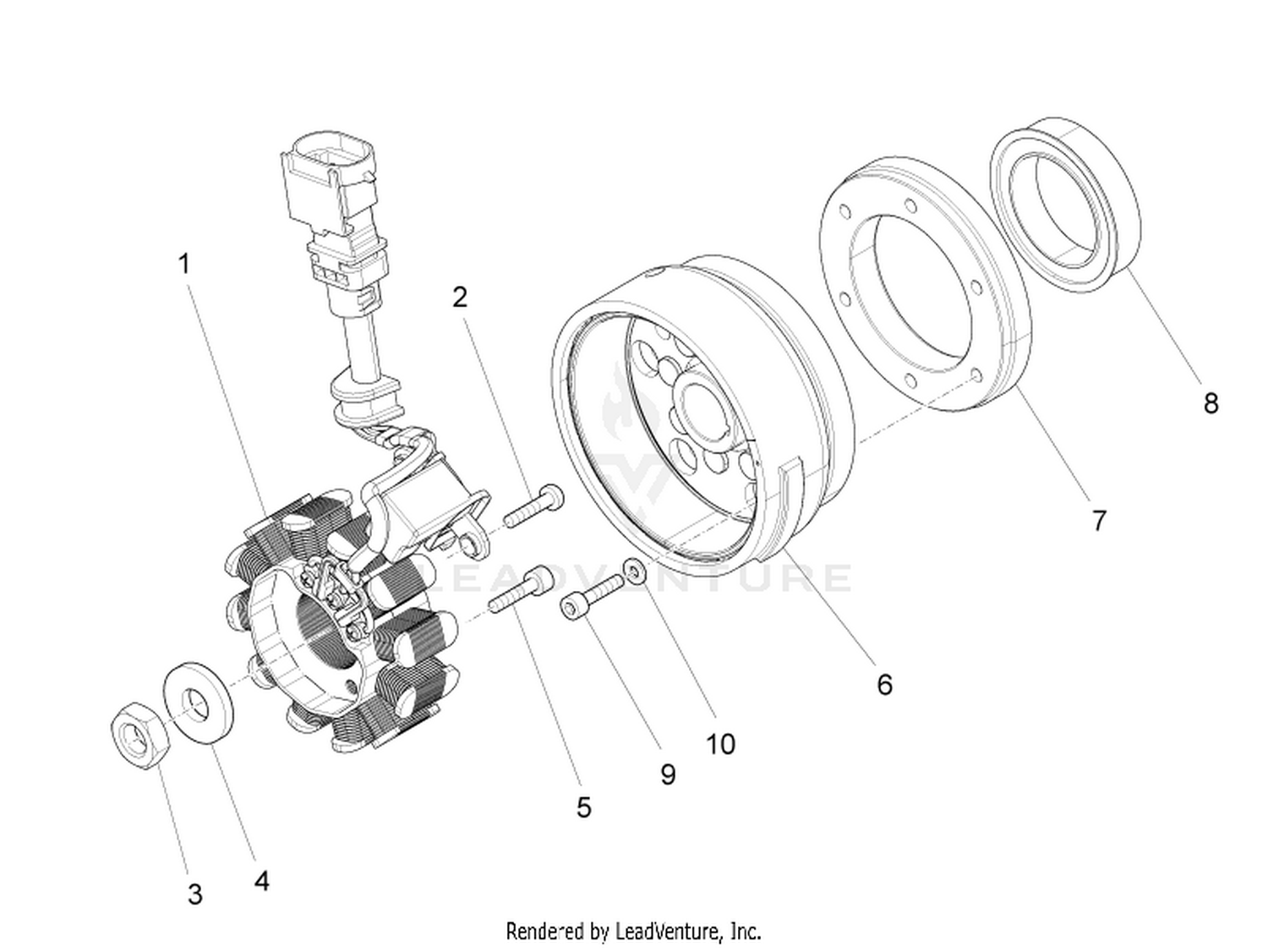 Cdi magneto assy / Ignition unit