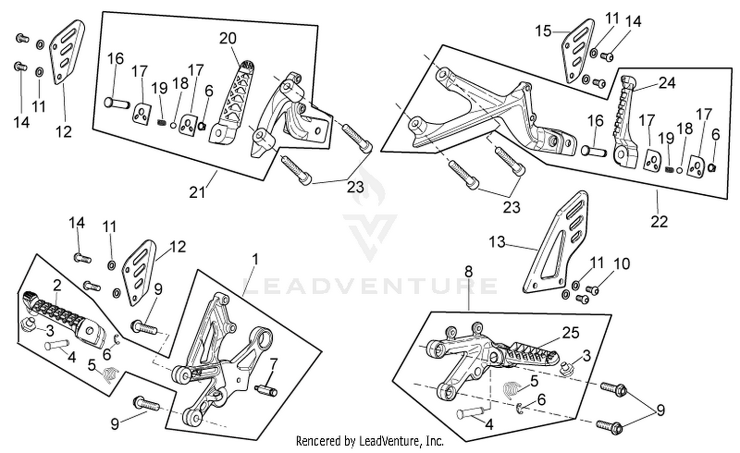 Foot rests