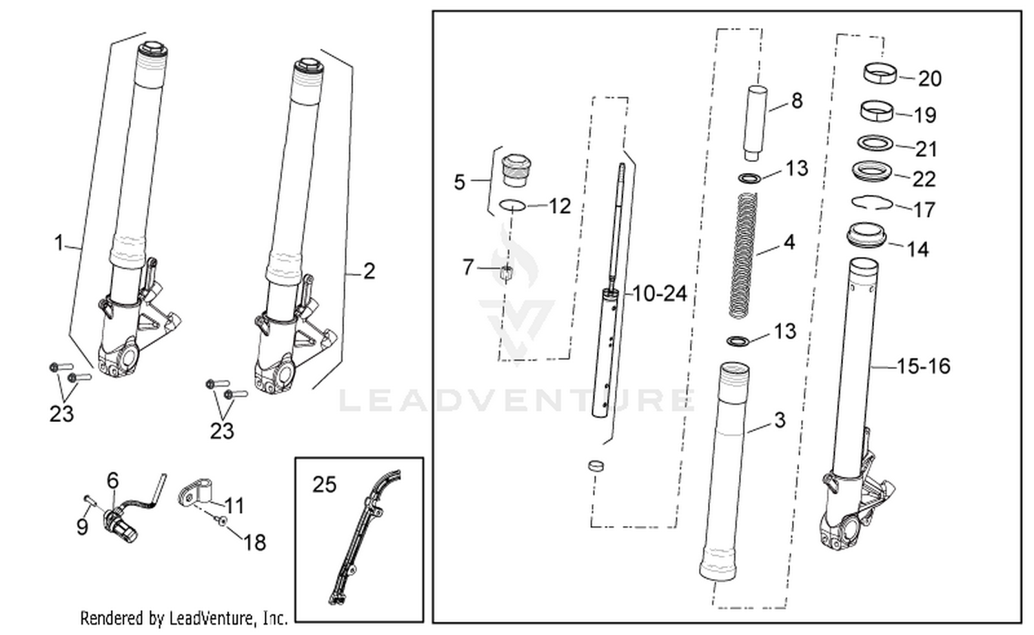 Front fork