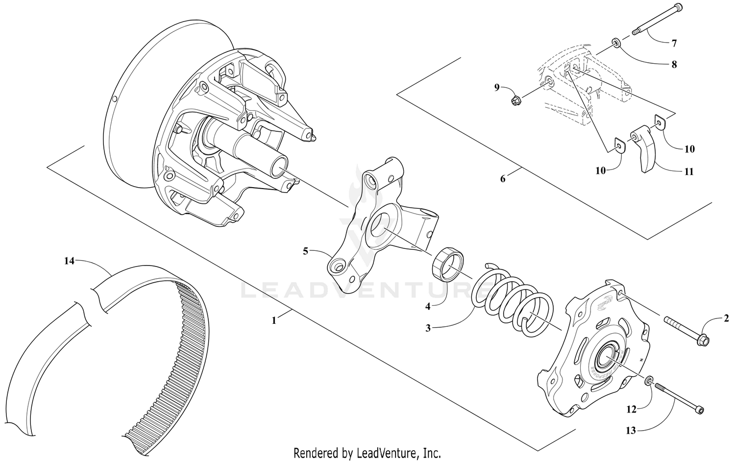 DRIVE CLUTCH [106119]