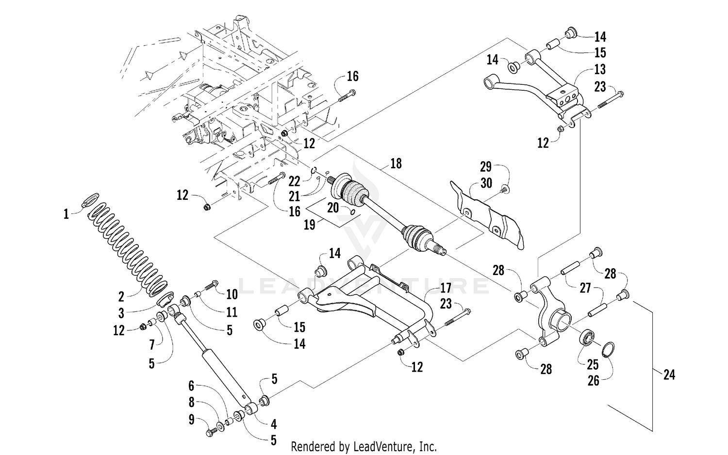 REAR SUSPENSION ASSEMBLY [99994]