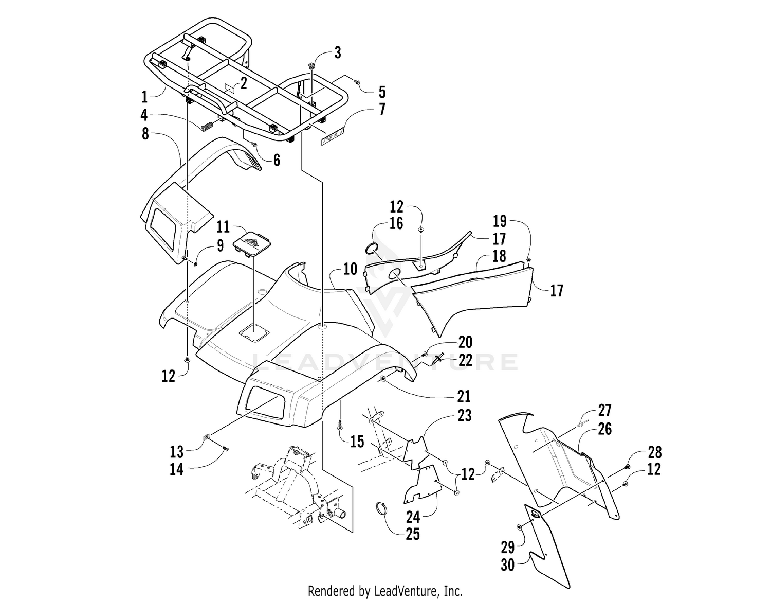 FRONT BODY PANEL ASSEMBLY [81261]