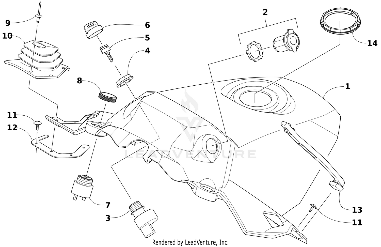 CONSOLE ASSEMBLY [106162]