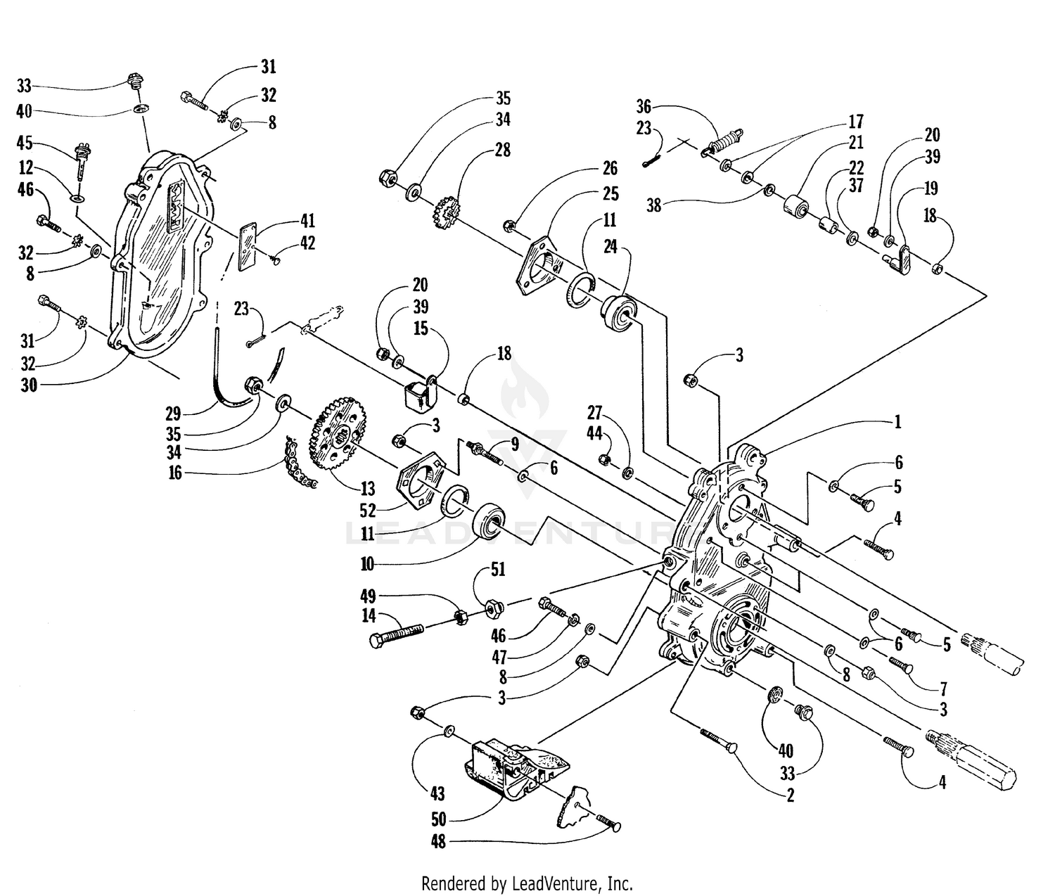 DRIVE/DROPCASE ASSEMBLY [67278]