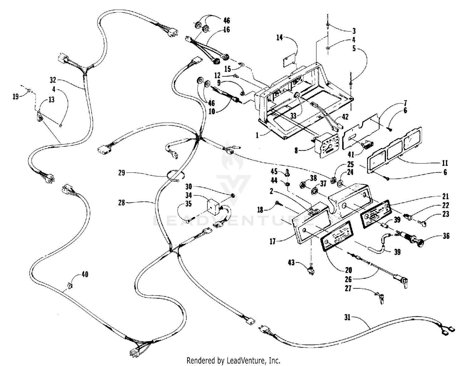 CONSOLE AND WIRING ASSEMBLIES [55215]