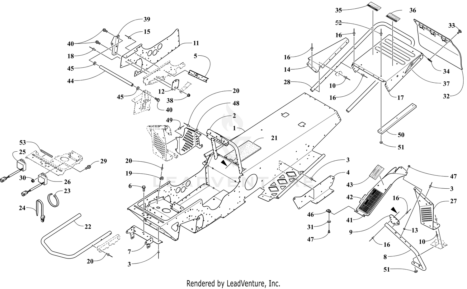 CHASSIS AND BUMPER ASSEMBLIES [106111]