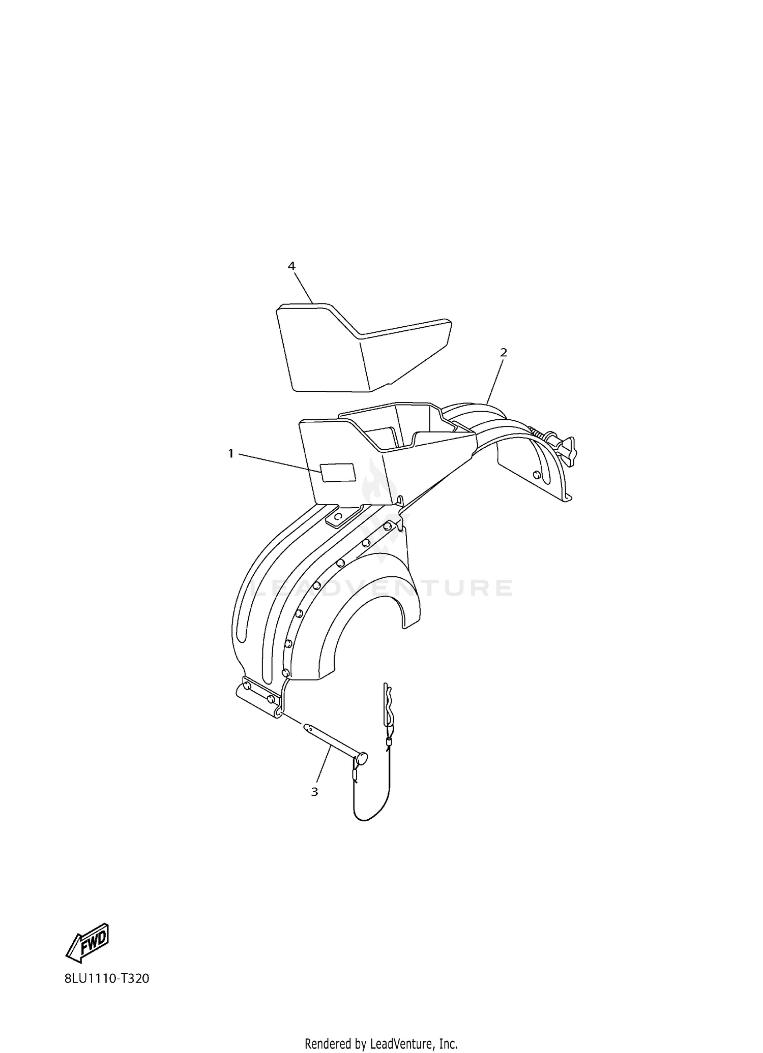 GUARD & LUGGAGE BOX [106358]