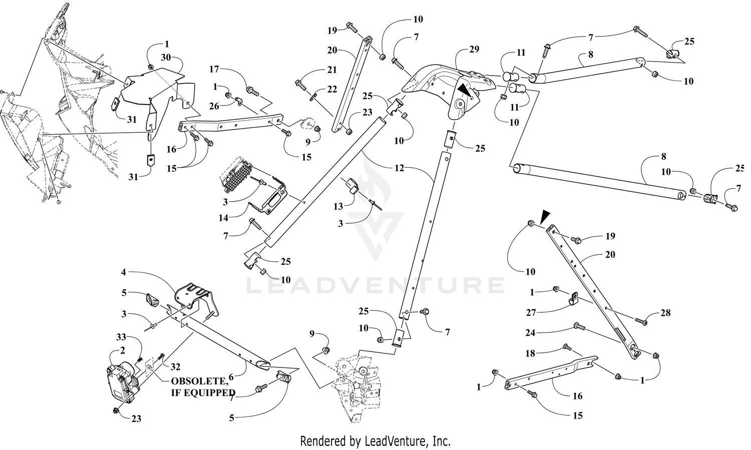 STEERING SUPPORT ASSEMBLY [110079]