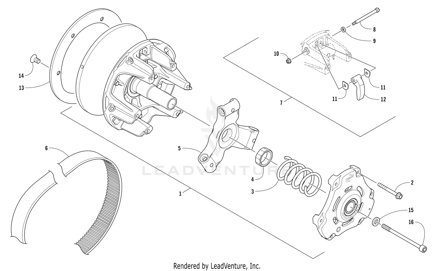 DRIVE CLUTCH [106130]