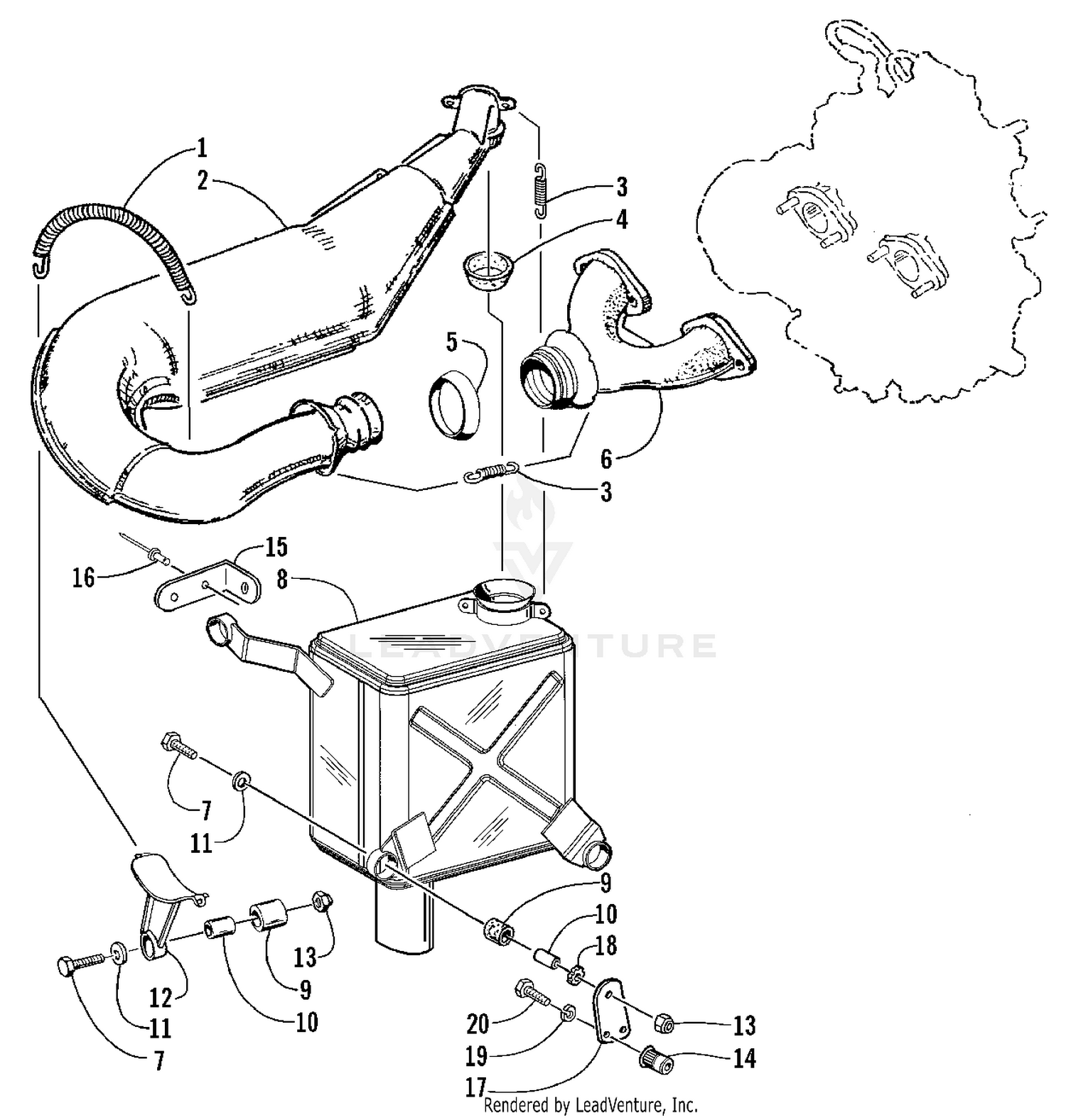 EXHAUST ASSEMBLY [70159]