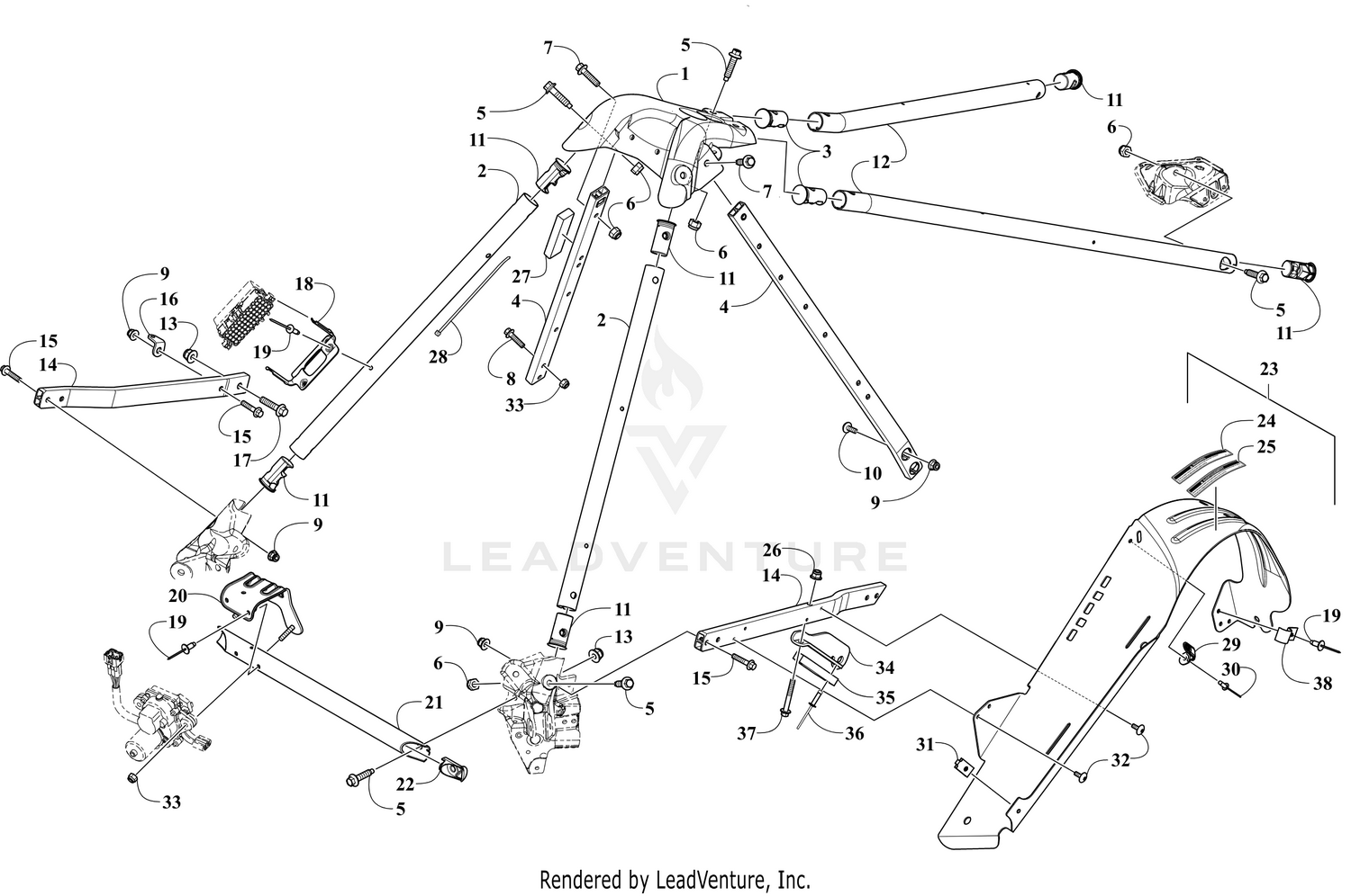 STEERING SUPPORT ASSEMBLY [109027]