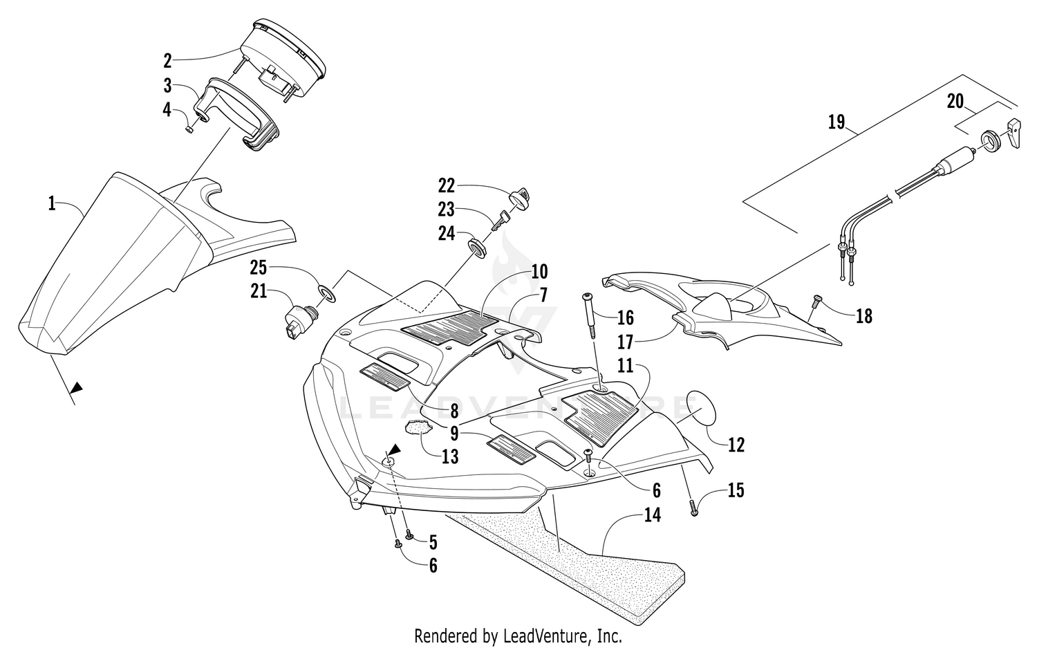 CONSOLE ASSEMBLY [105583]