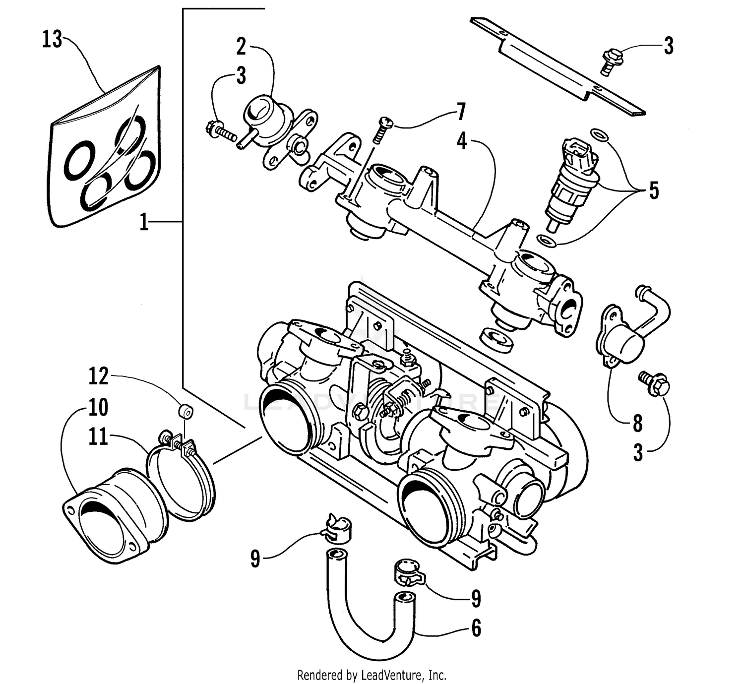 THROTTLE BODY ASSEMBLY [75437]