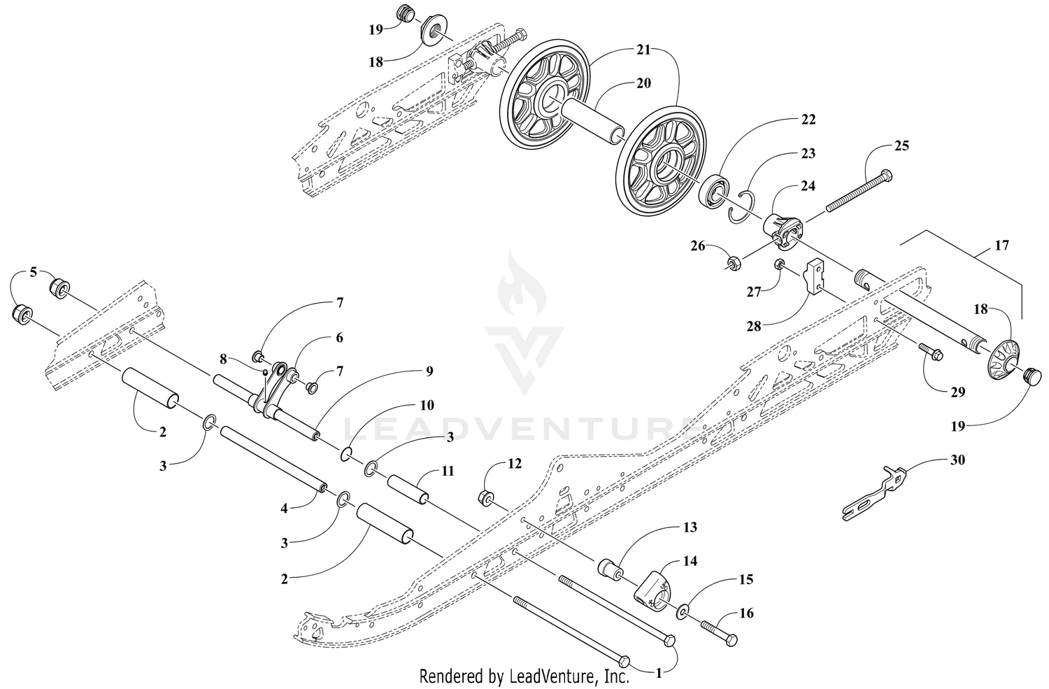 IDLER WHEEL ASSEMBLY [106235]