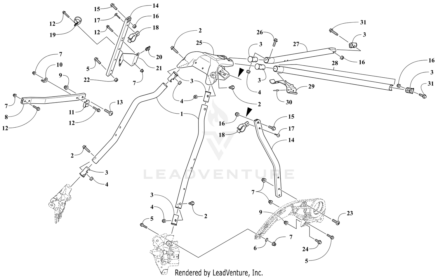 STEERING SUPPORT ASSEMBLY [106306]