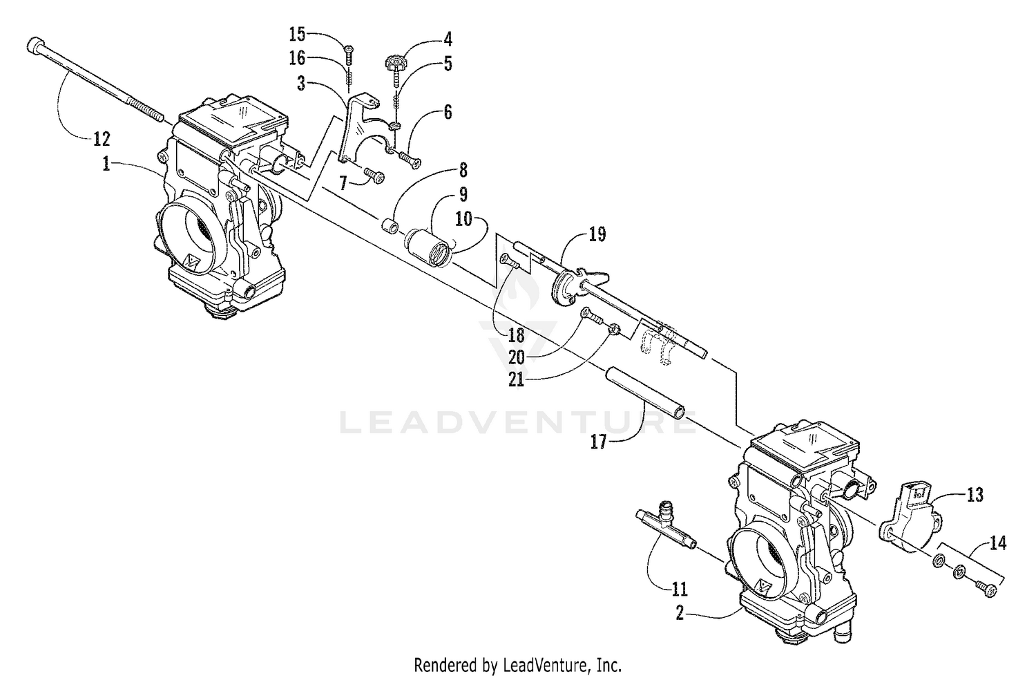 CARBURETOR - EXTERNAL PARTS [54112]
