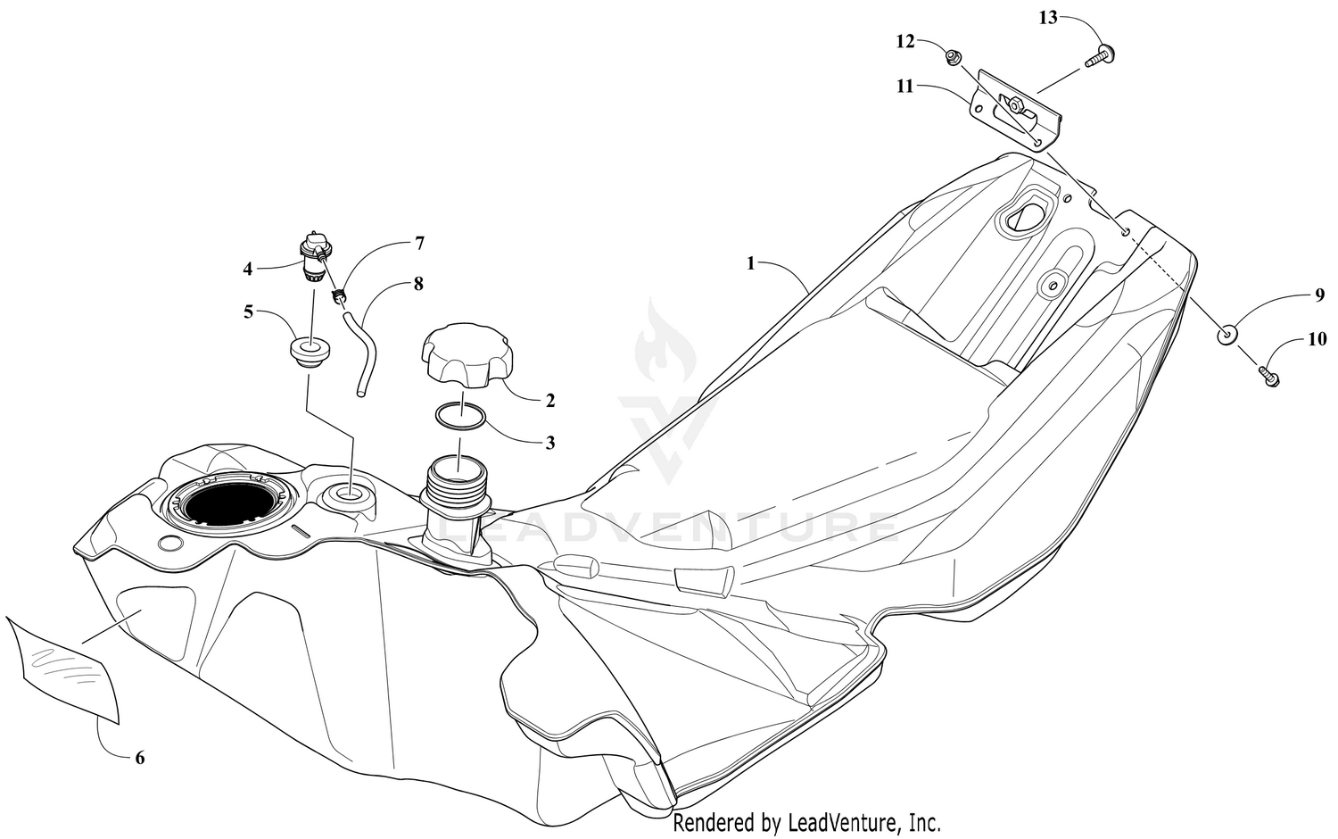 GAS TANK ASSEMBLY [106205]