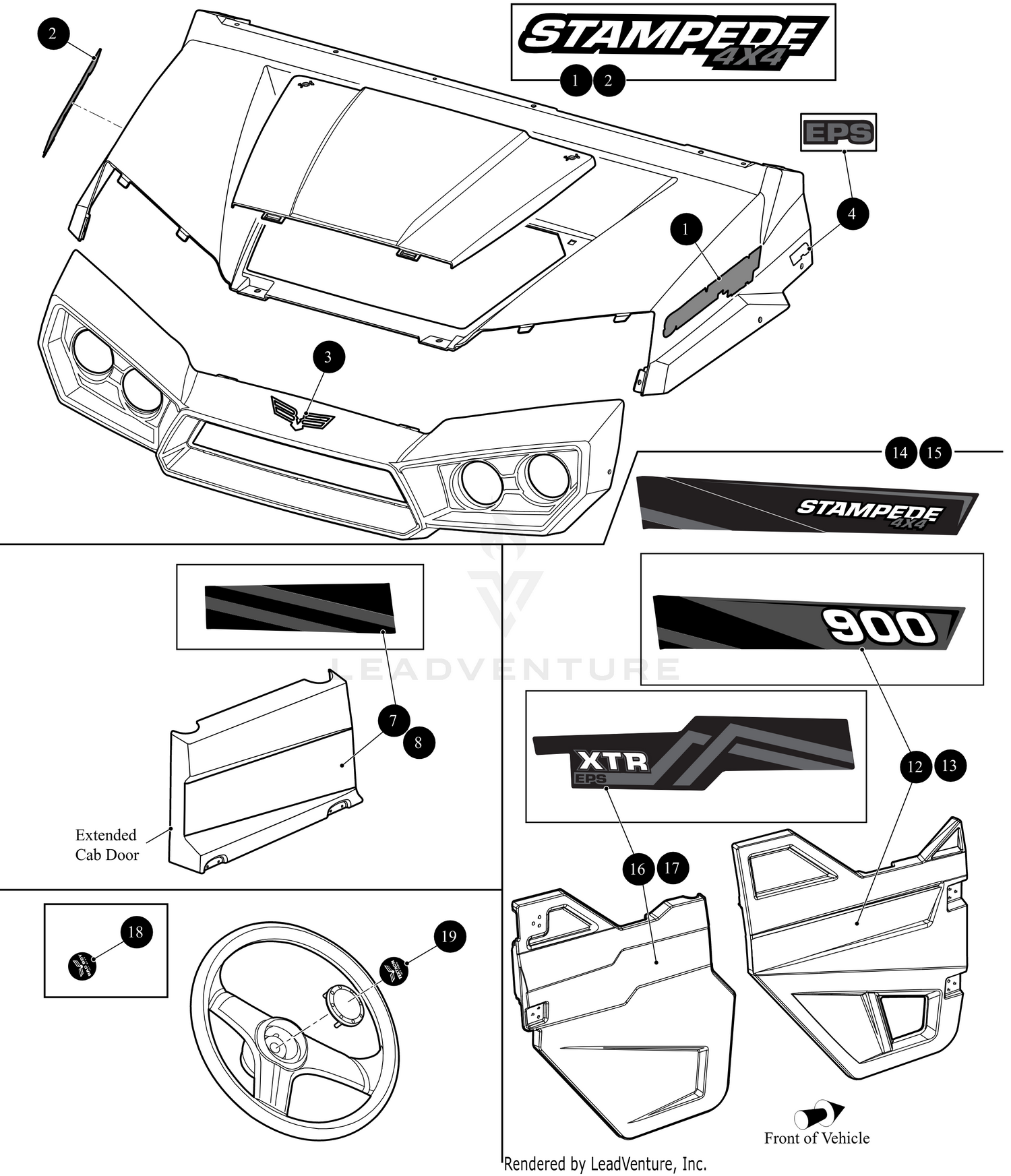 HOOD/DOOR DECALS [302543]