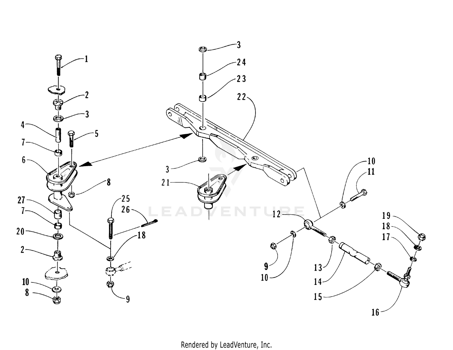 TIE ROD ASSEMBLY [67032]