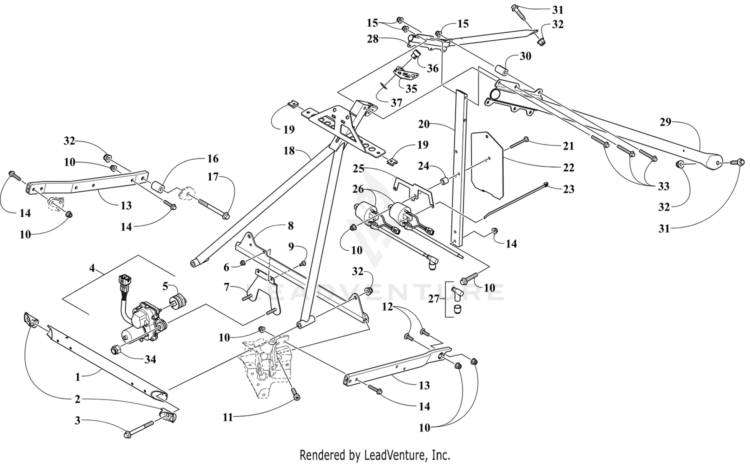 STEERING SUPPORT ASSEMBLY [108975]