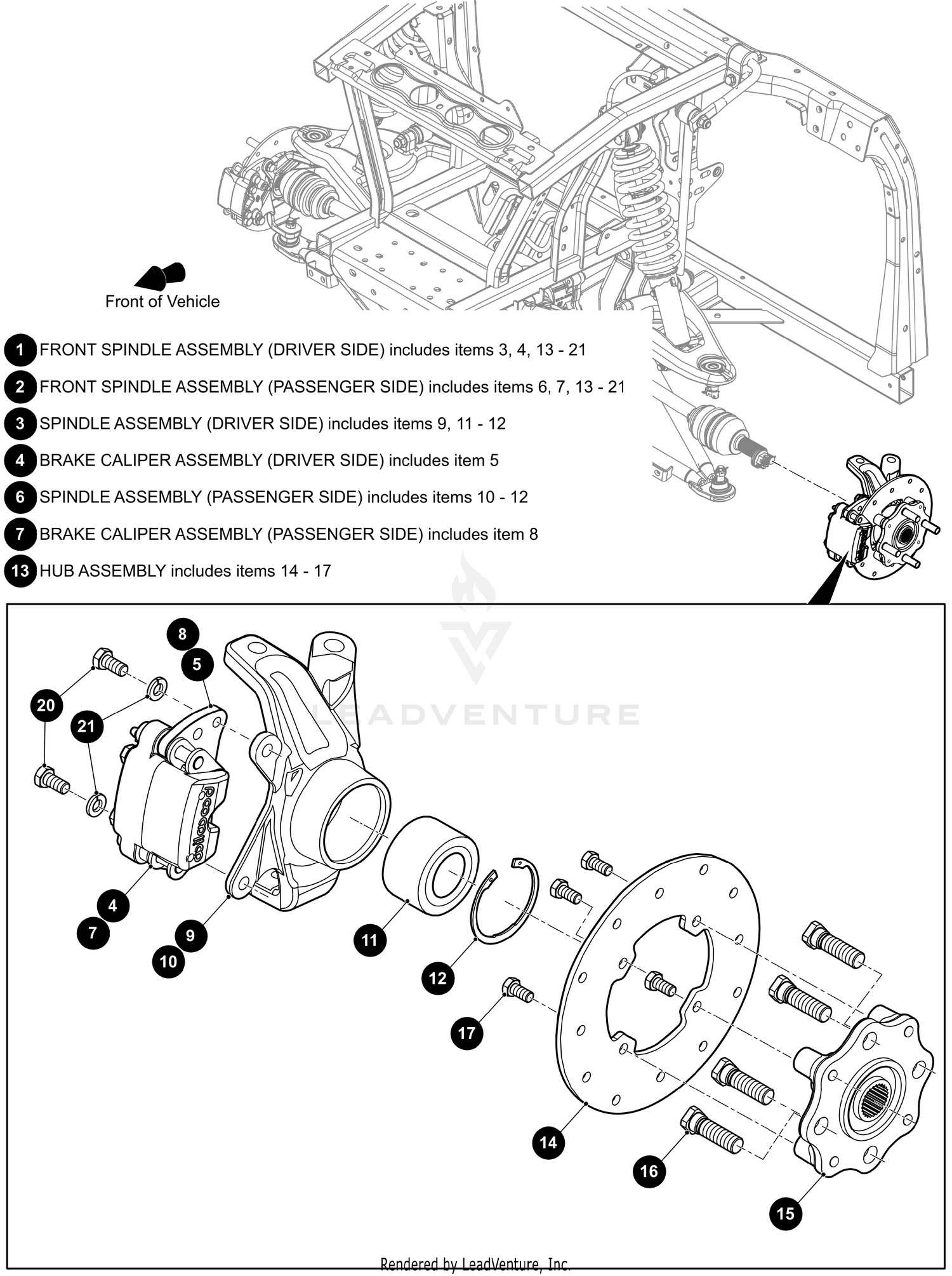 Assembly diagram