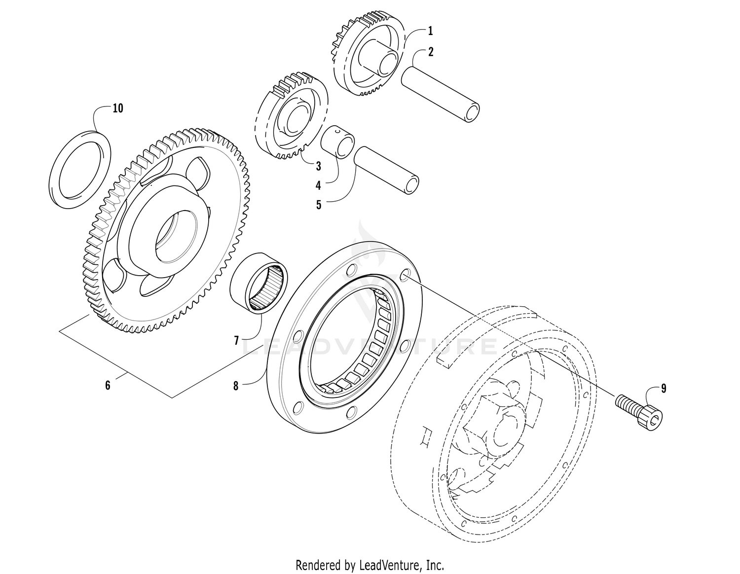 STARTER CLUTCH ASSEMBLY [303960]