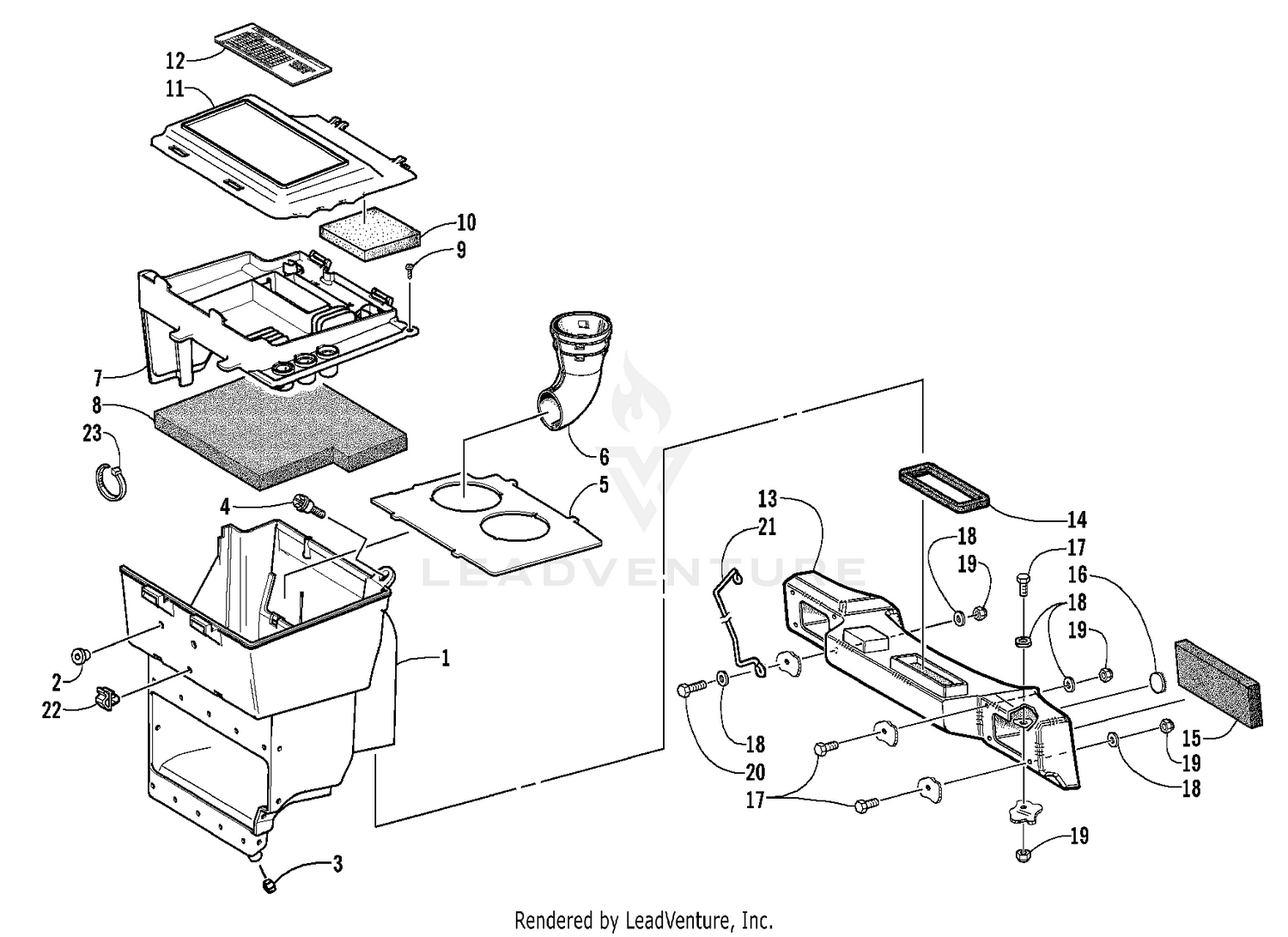 AIR SILENCER ASSEMBLY [60083]