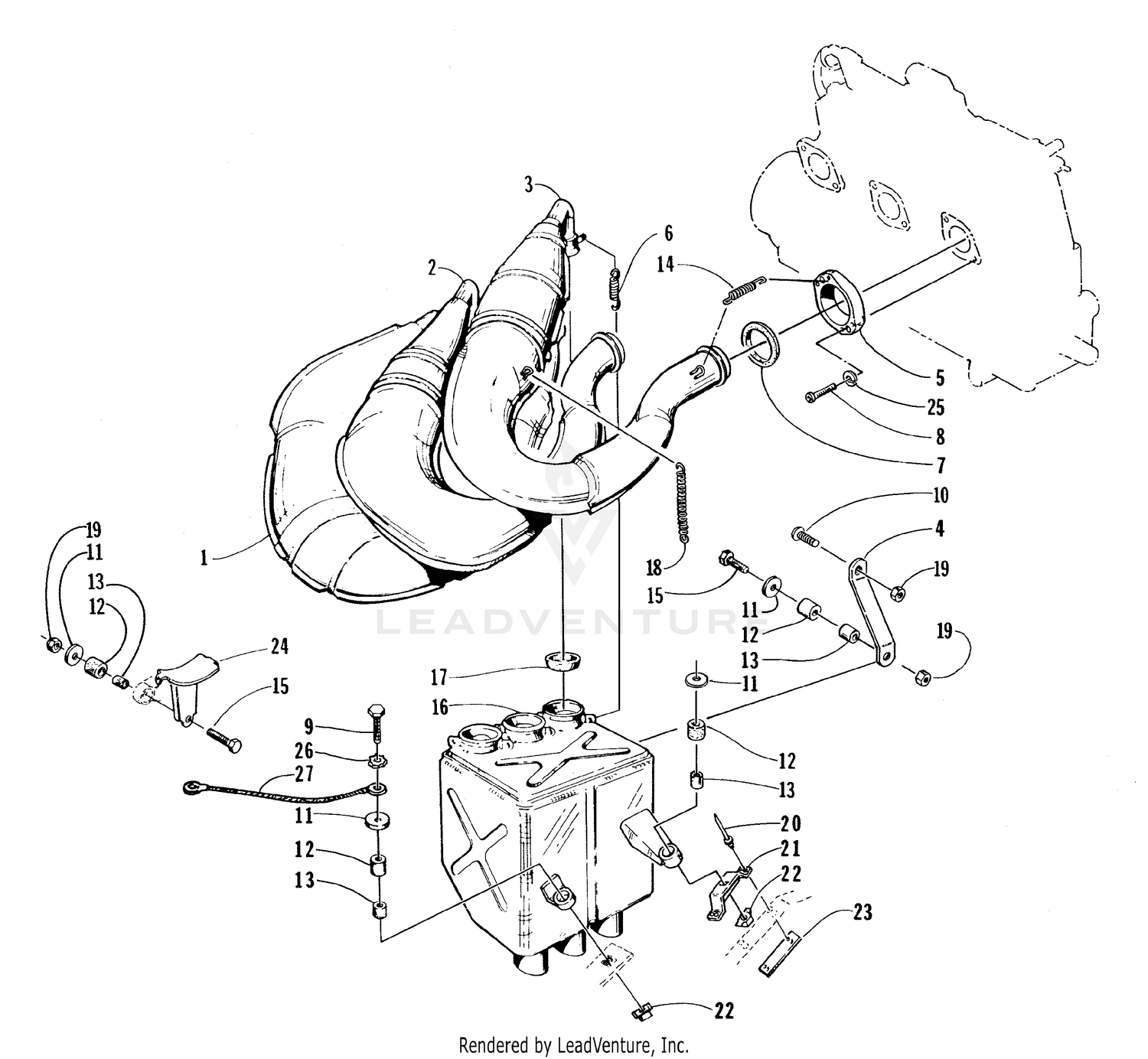 EXHAUST ASSEMBLY [66658]