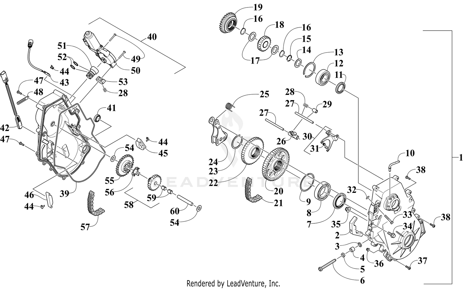 CHAIN CASE ASSEMBLY [102949]