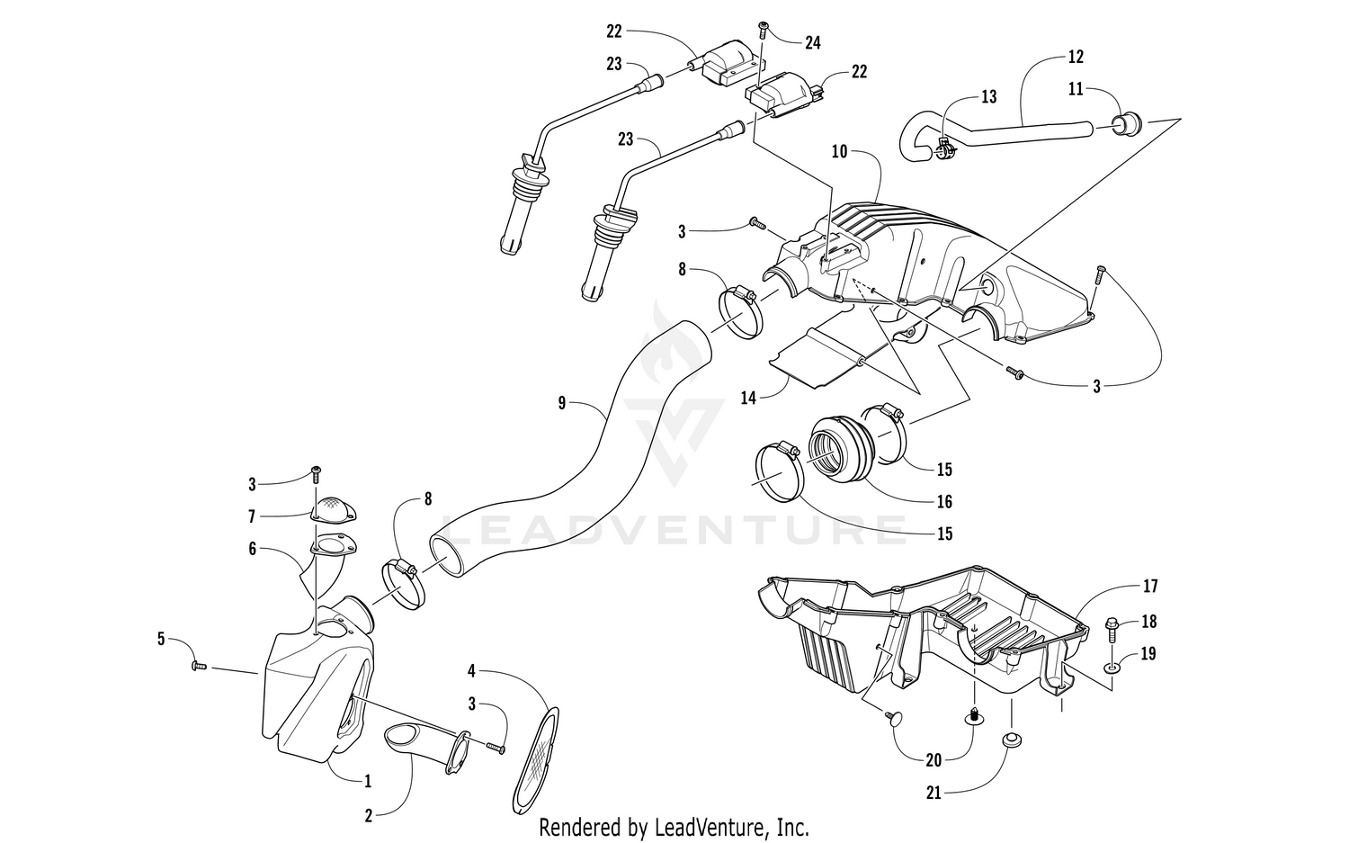 AIR INTAKE ASSEMBLY [106310]