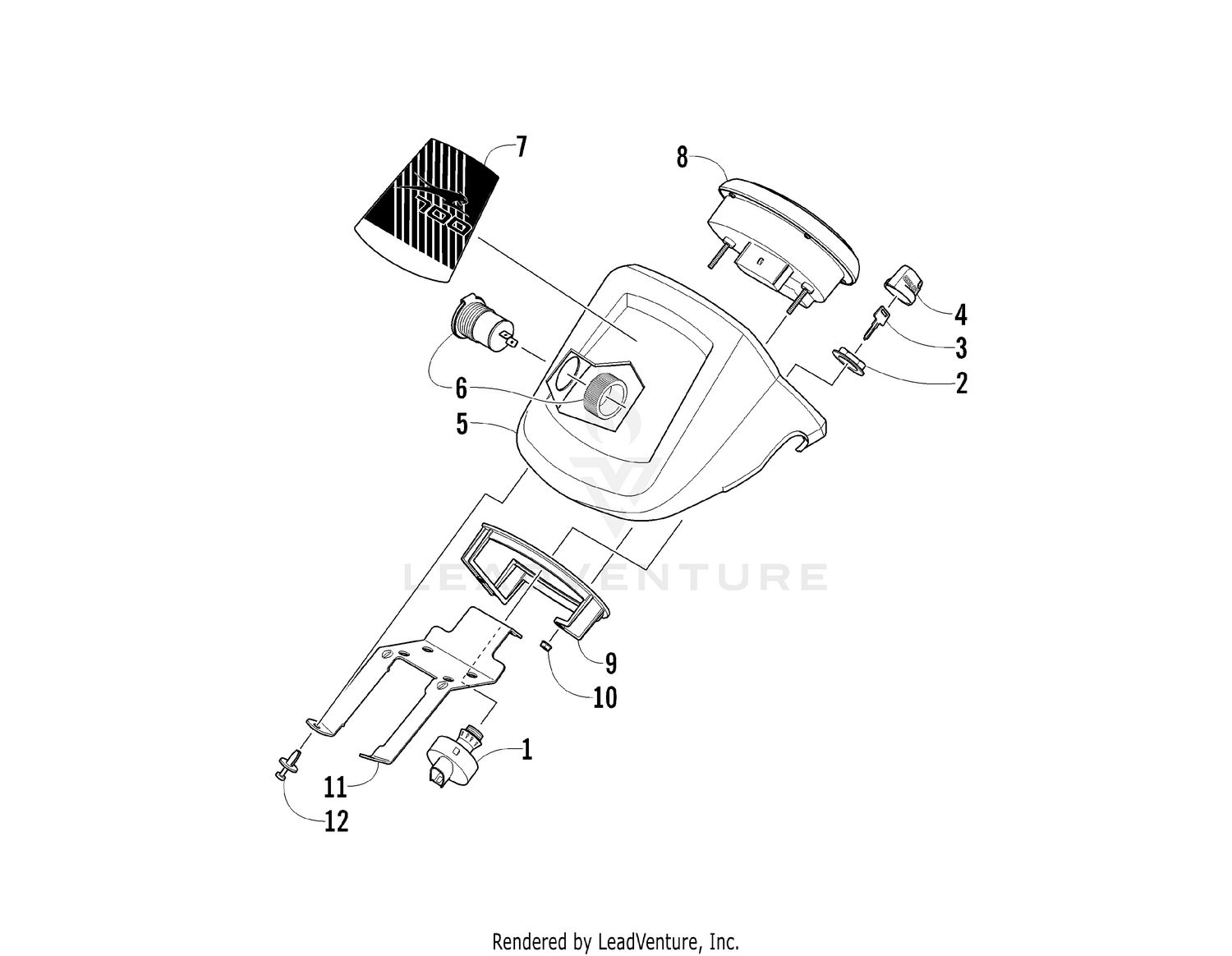 INSTRUMENT POD ASSEMBLY [93441]